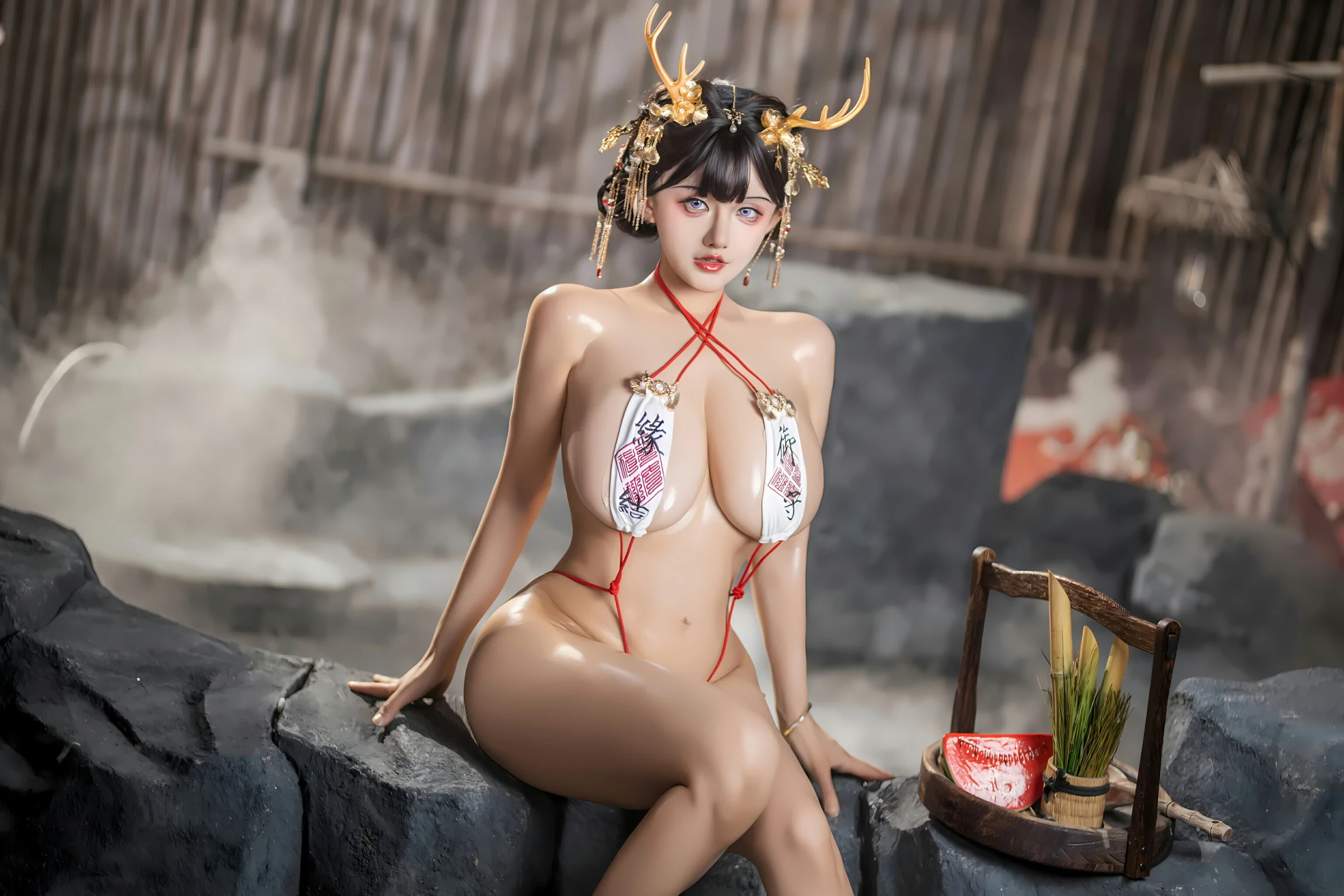 古阿扎  泉之龙精灵 Cosplay-第12张
