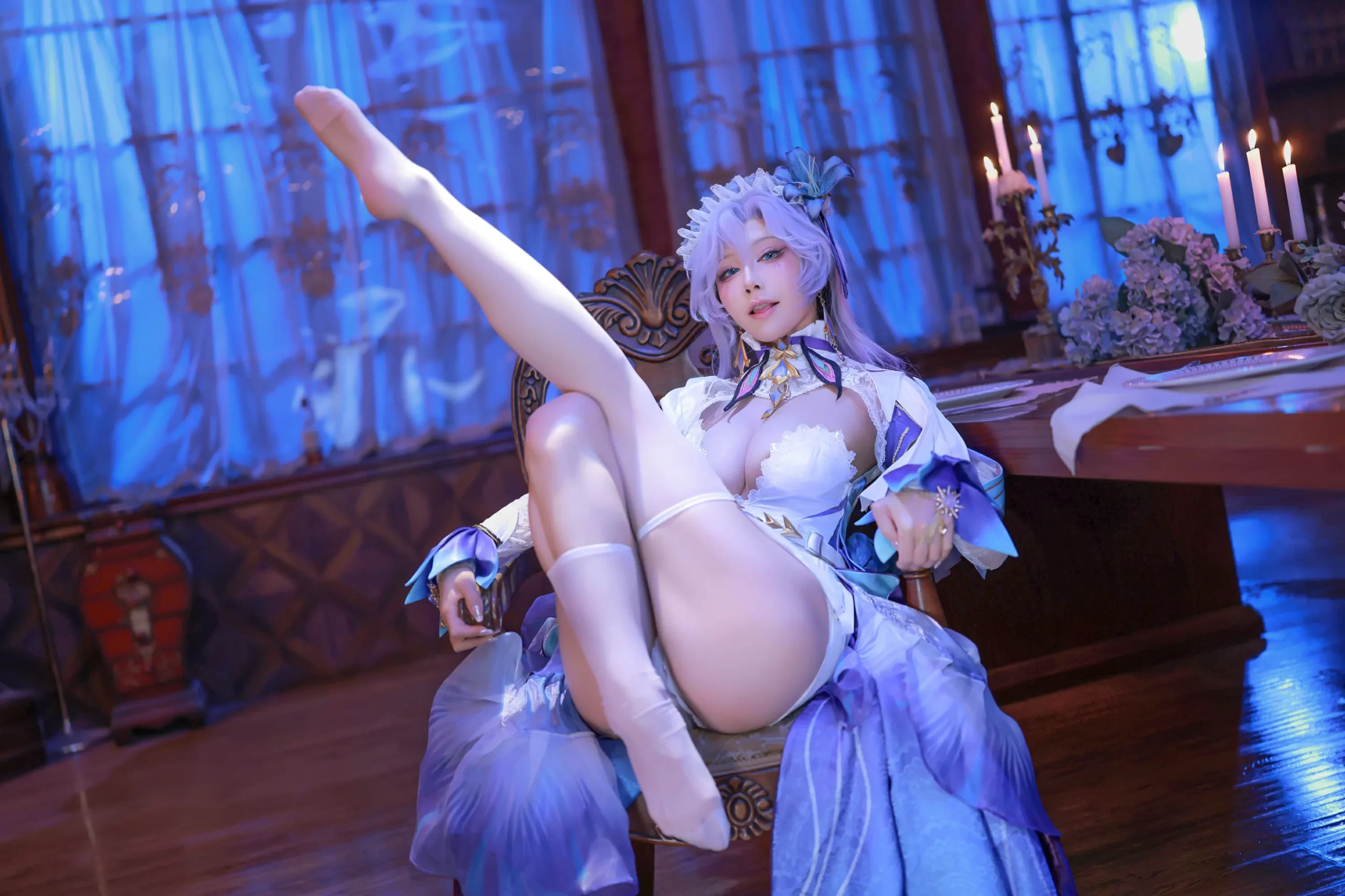 水淼Aqua – 鸣潮 坎特蕾拉 Cosplay-第70张