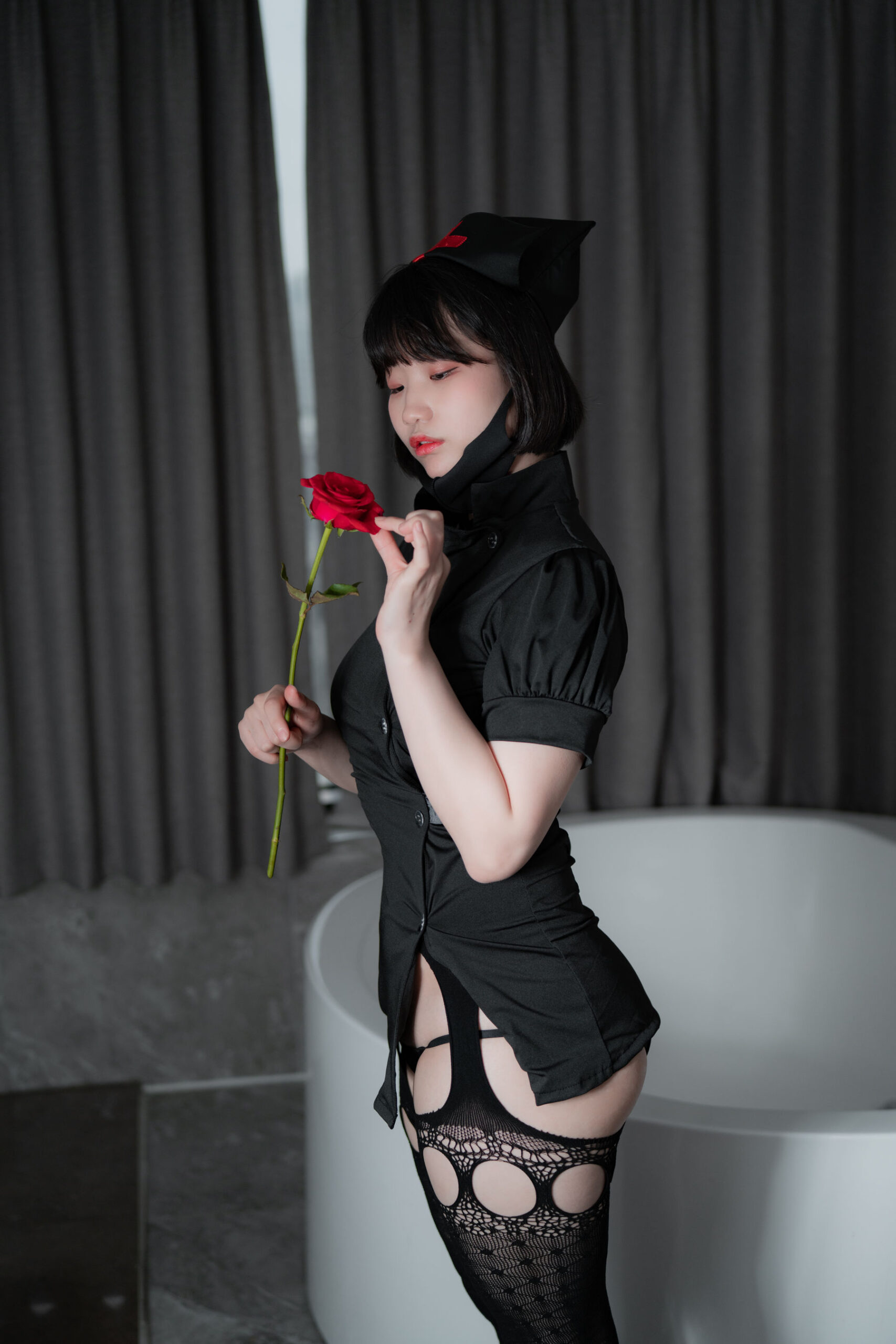 [CreamSoda] Mimmi – Chic Nerd  Maness Nurse 日韩写真-第28张