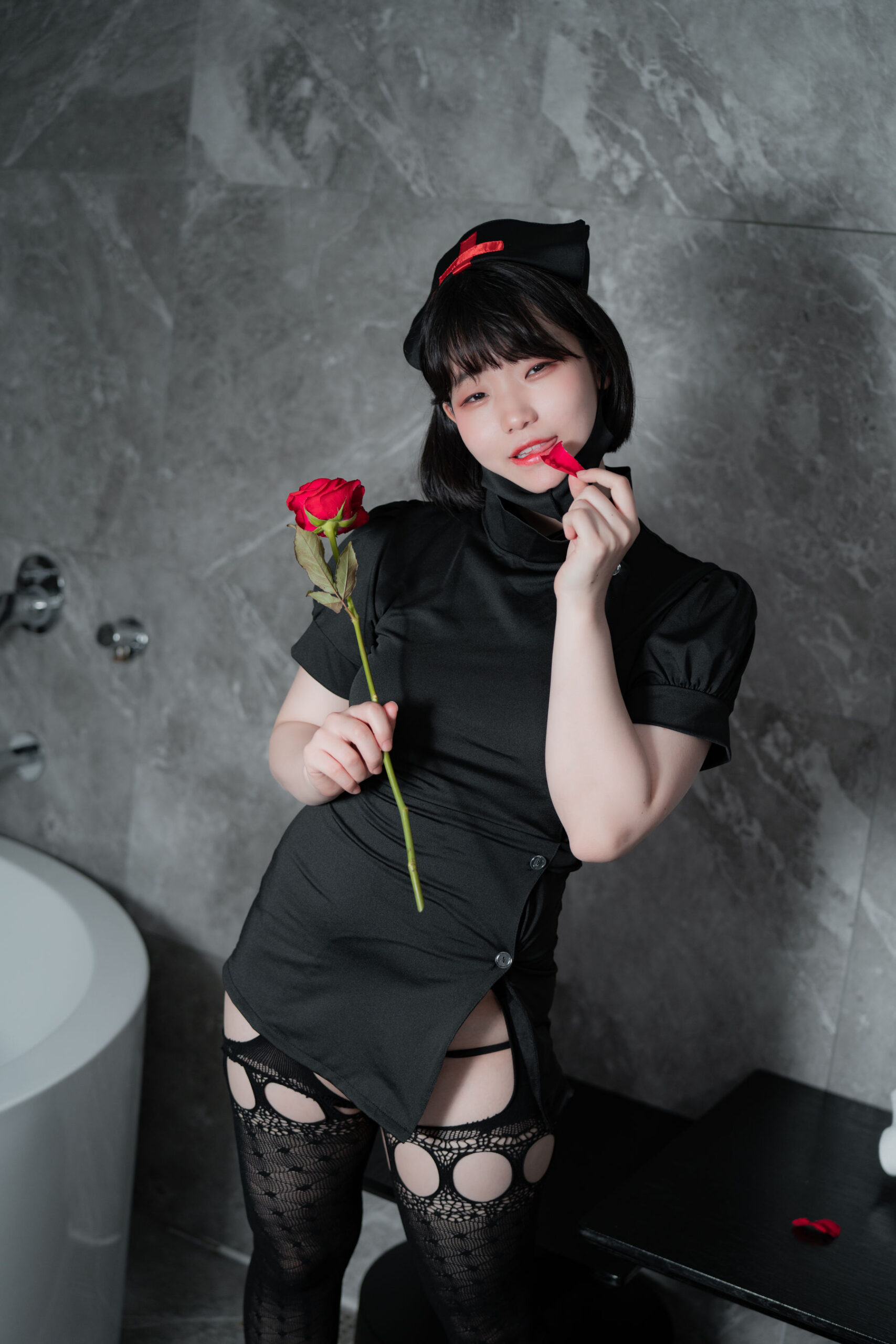 [CreamSoda] Mimmi – Chic Nerd  Maness Nurse 日韩写真-第24张