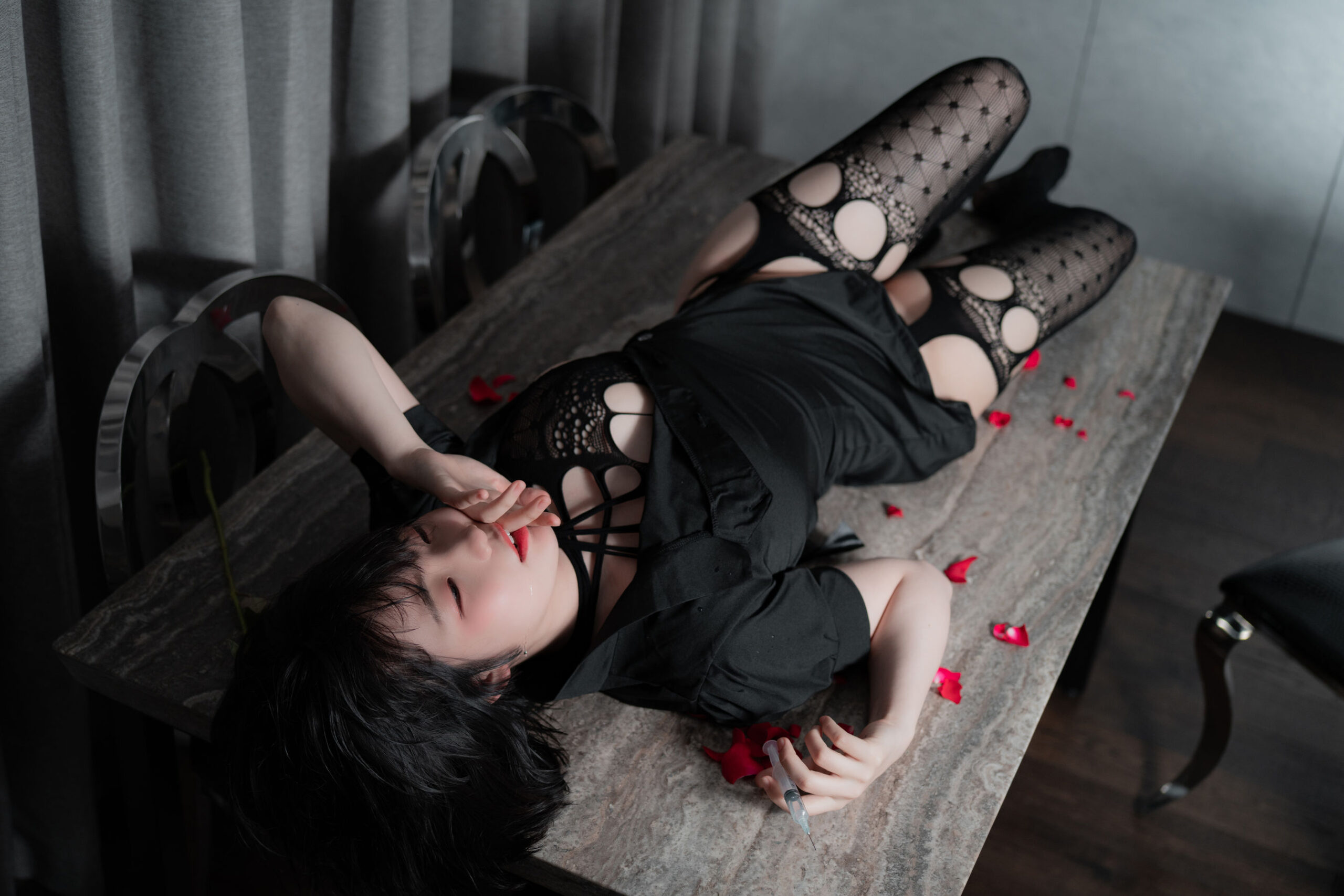 [CreamSoda] Mimmi – Chic Nerd  Maness Nurse 日韩写真-第38张