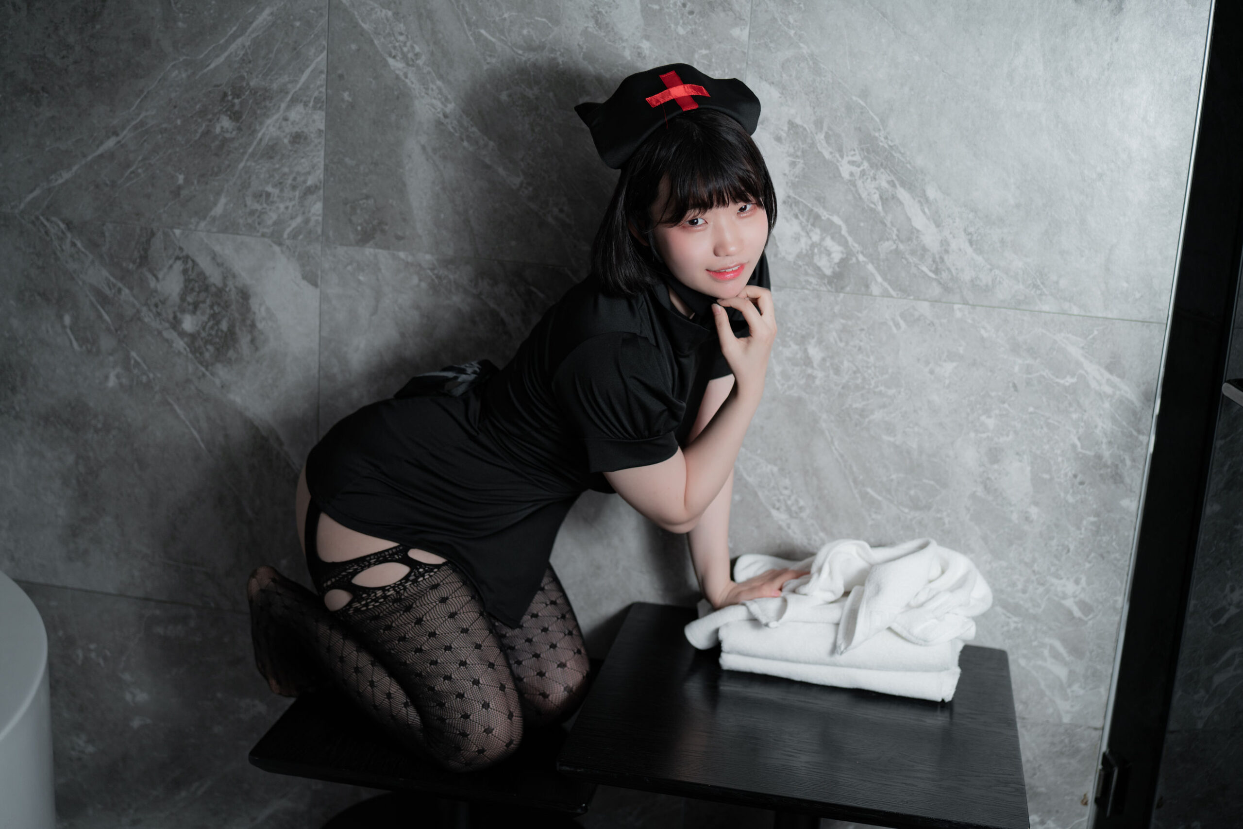 [CreamSoda] Mimmi – Chic Nerd  Maness Nurse 日韩写真-第23张