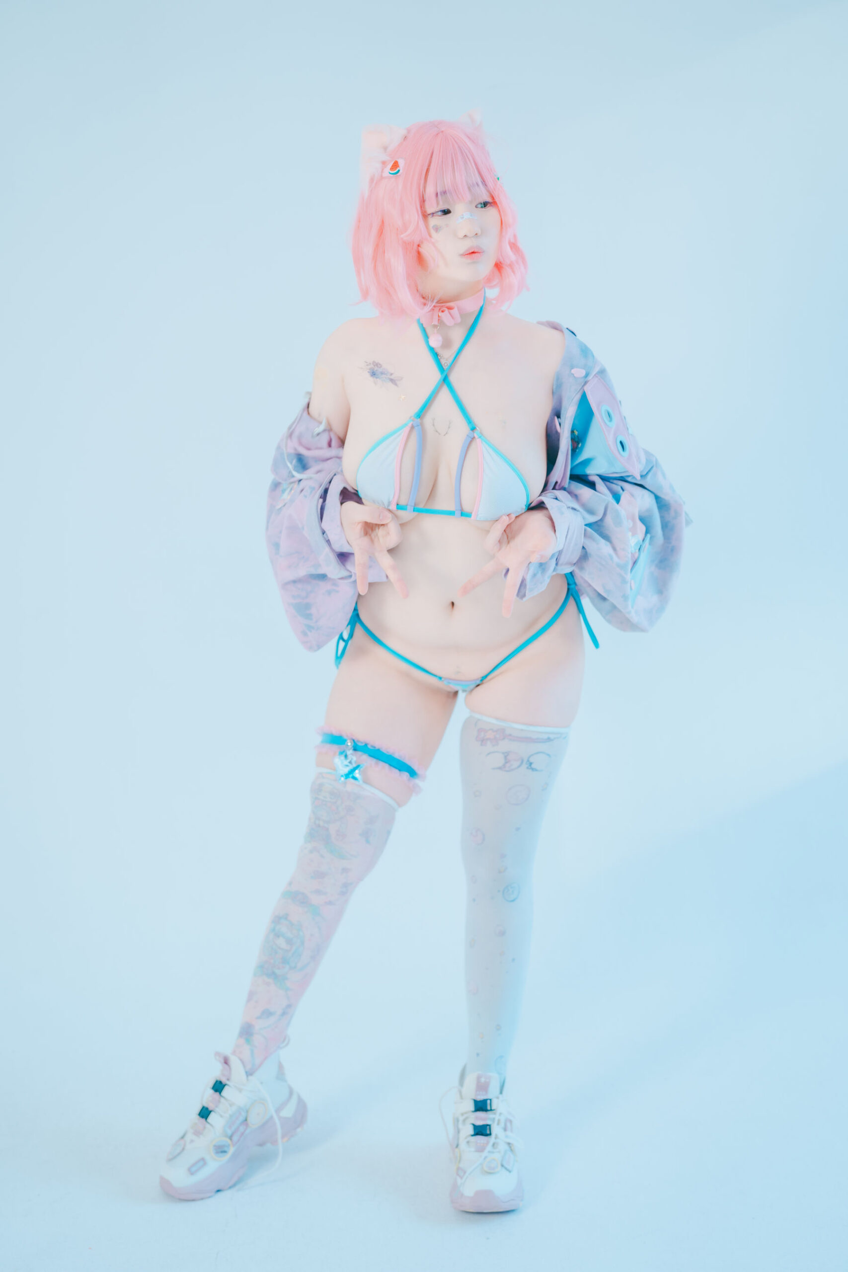 [DJAWA] Mimmi × Ceyatic – Pop Kitty Party 日韩写真-第8张