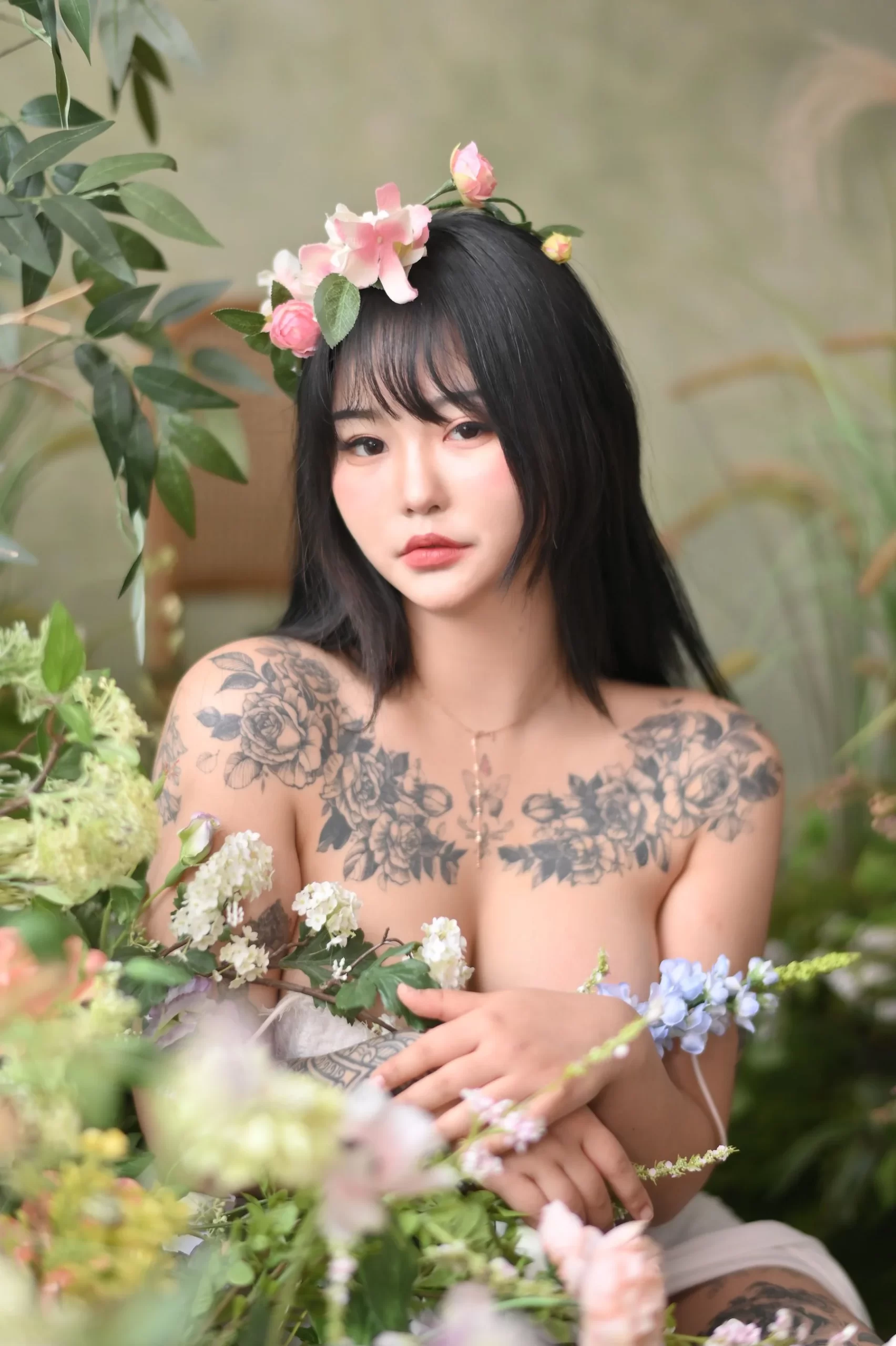 Boyeon Jeon – Nude Flower 日韩写真-第49张