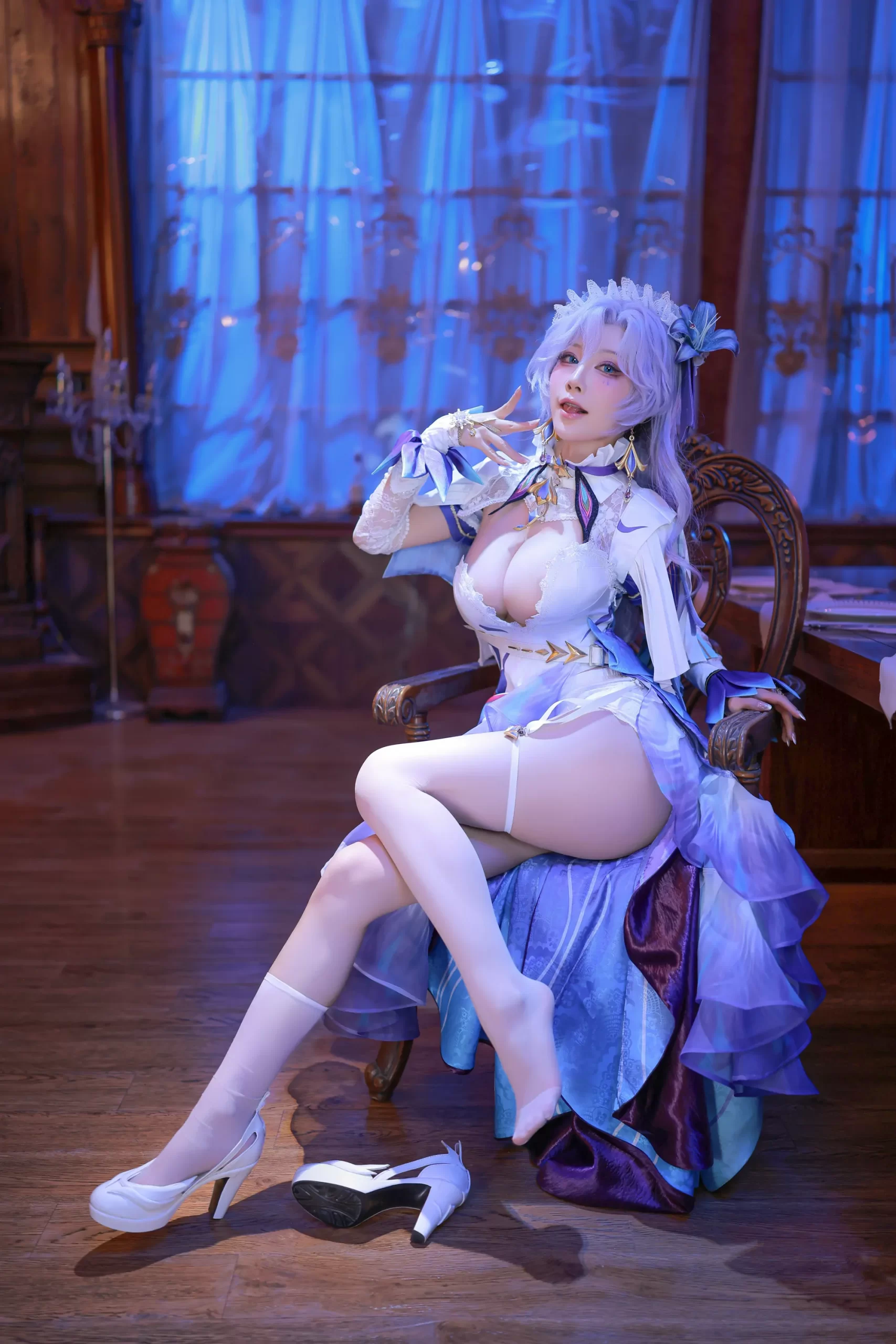 水淼Aqua – 鸣潮 坎特蕾拉 Cosplay-第68张