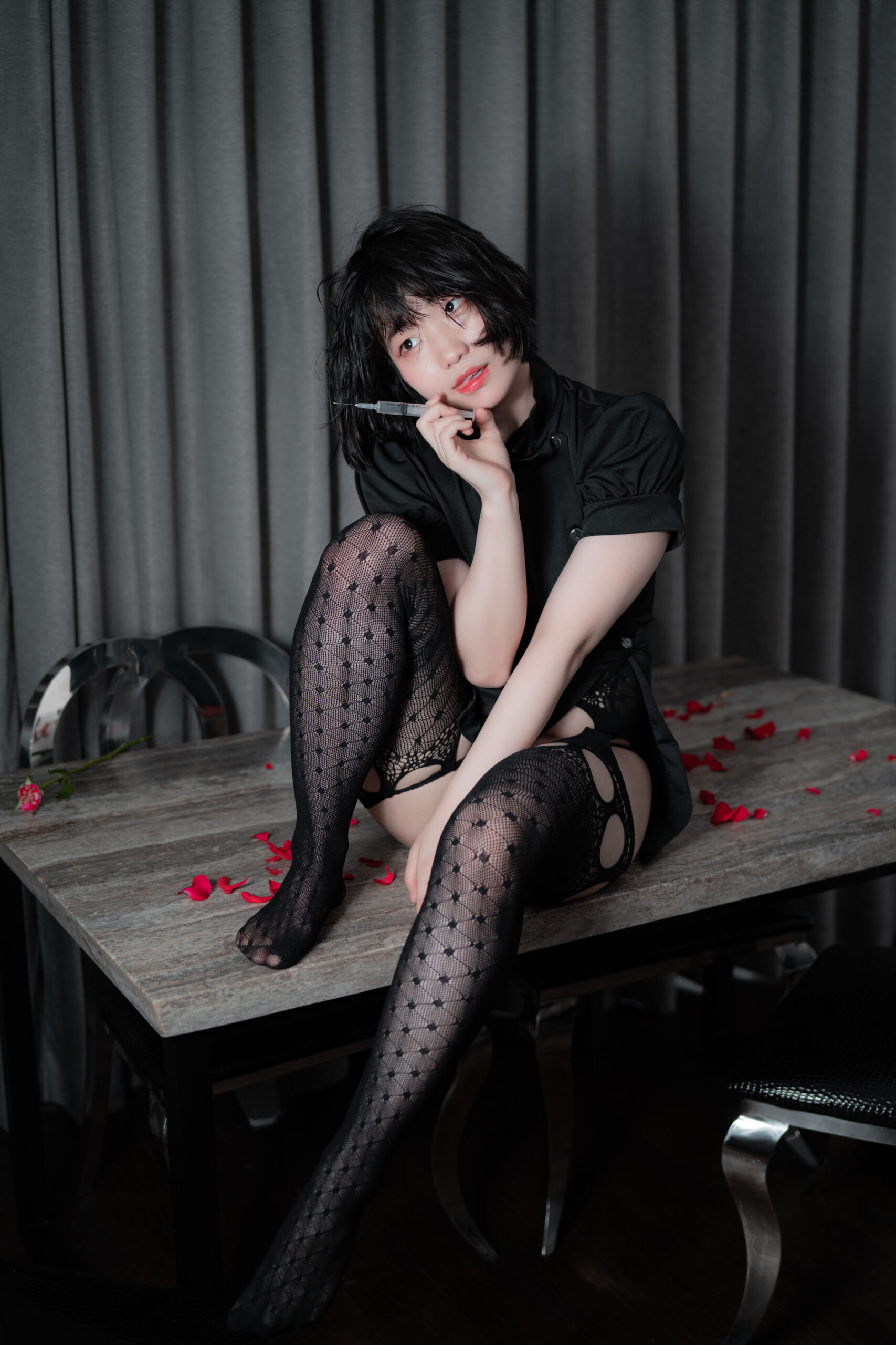 [CreamSoda] Mimmi – Chic Nerd  Maness Nurse 日韩写真-第35张