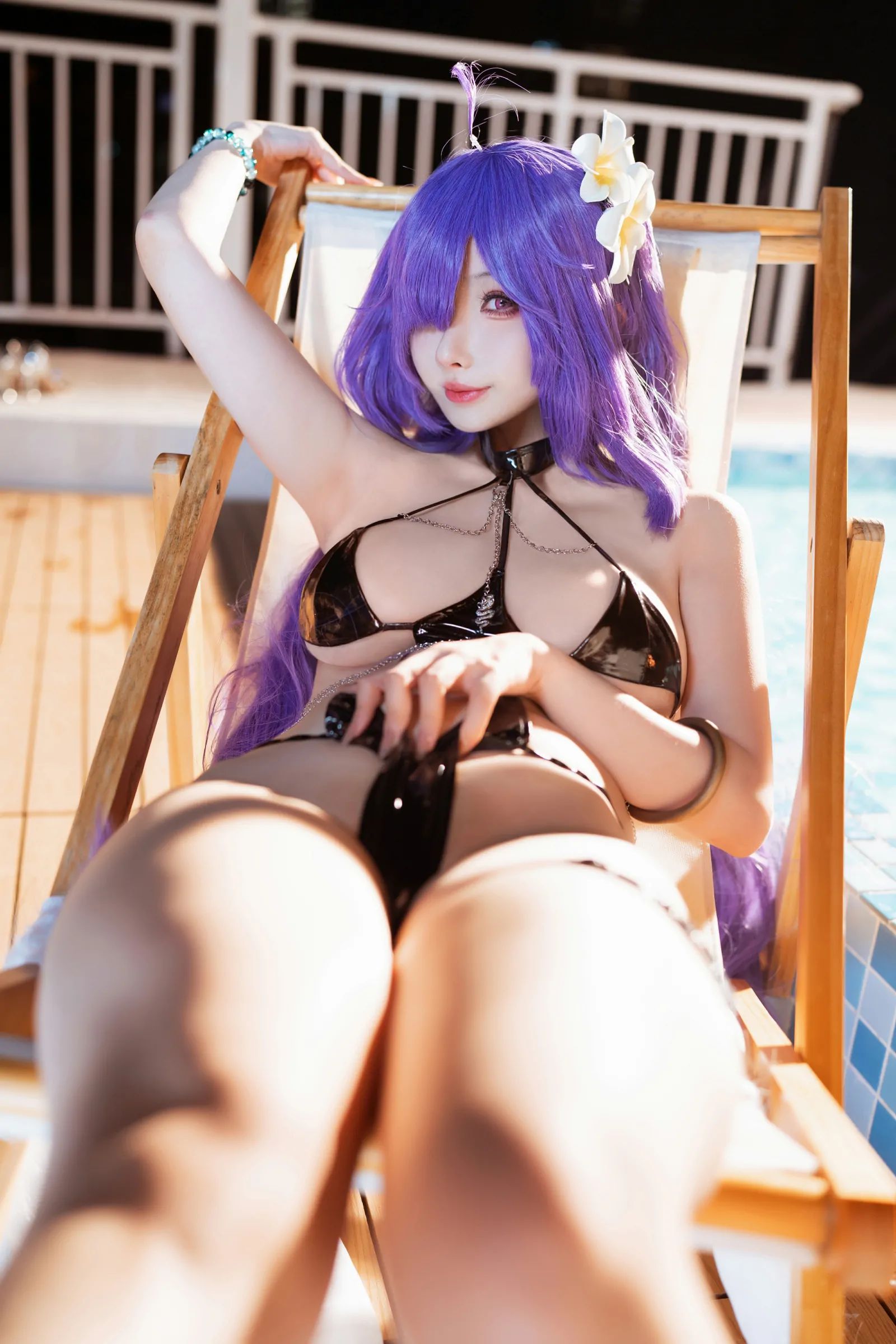 rioko凉凉子  痴女莫加多尔 Cosplay-第21张
