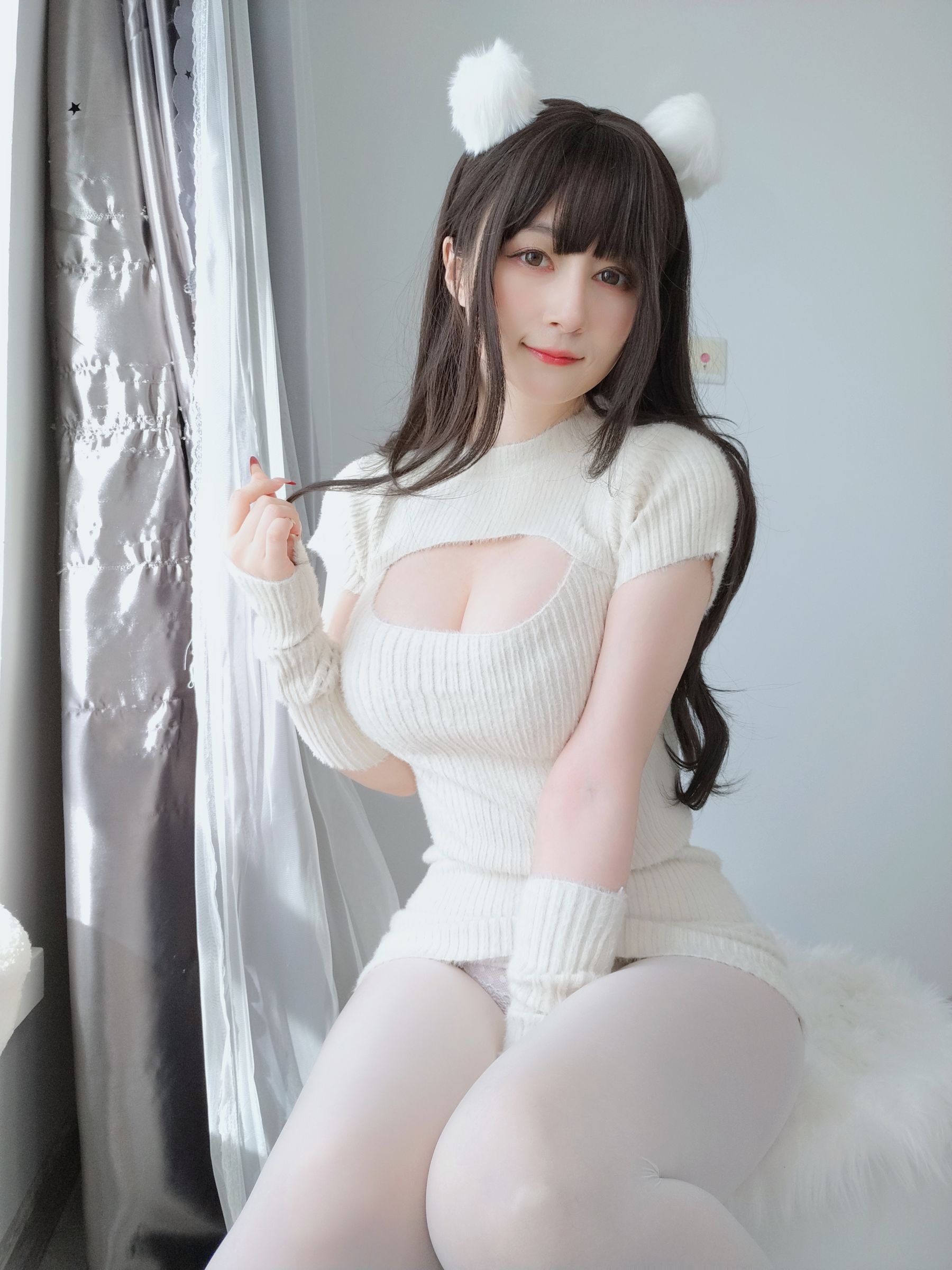 Coser小姐姐白银 – 白い真珠 Cosplay-第72张