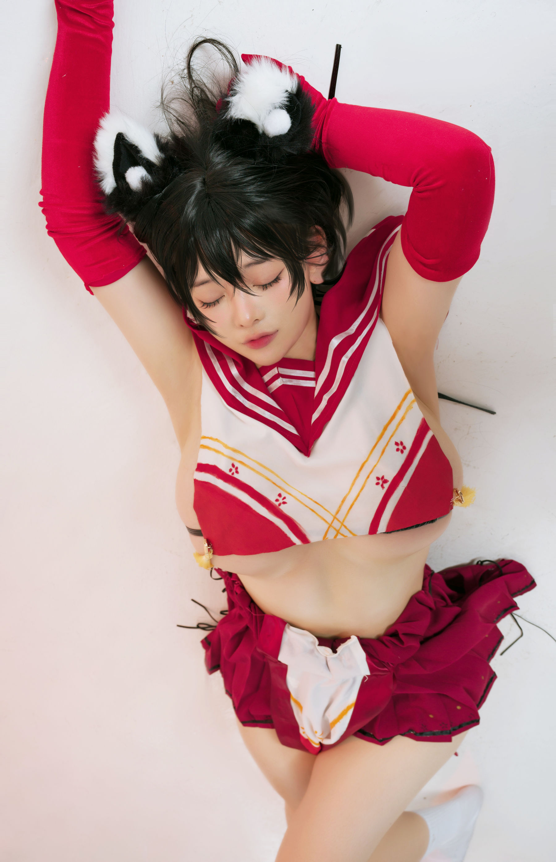 NinJA阿寨寨 – 椿 Cosplay-第3张