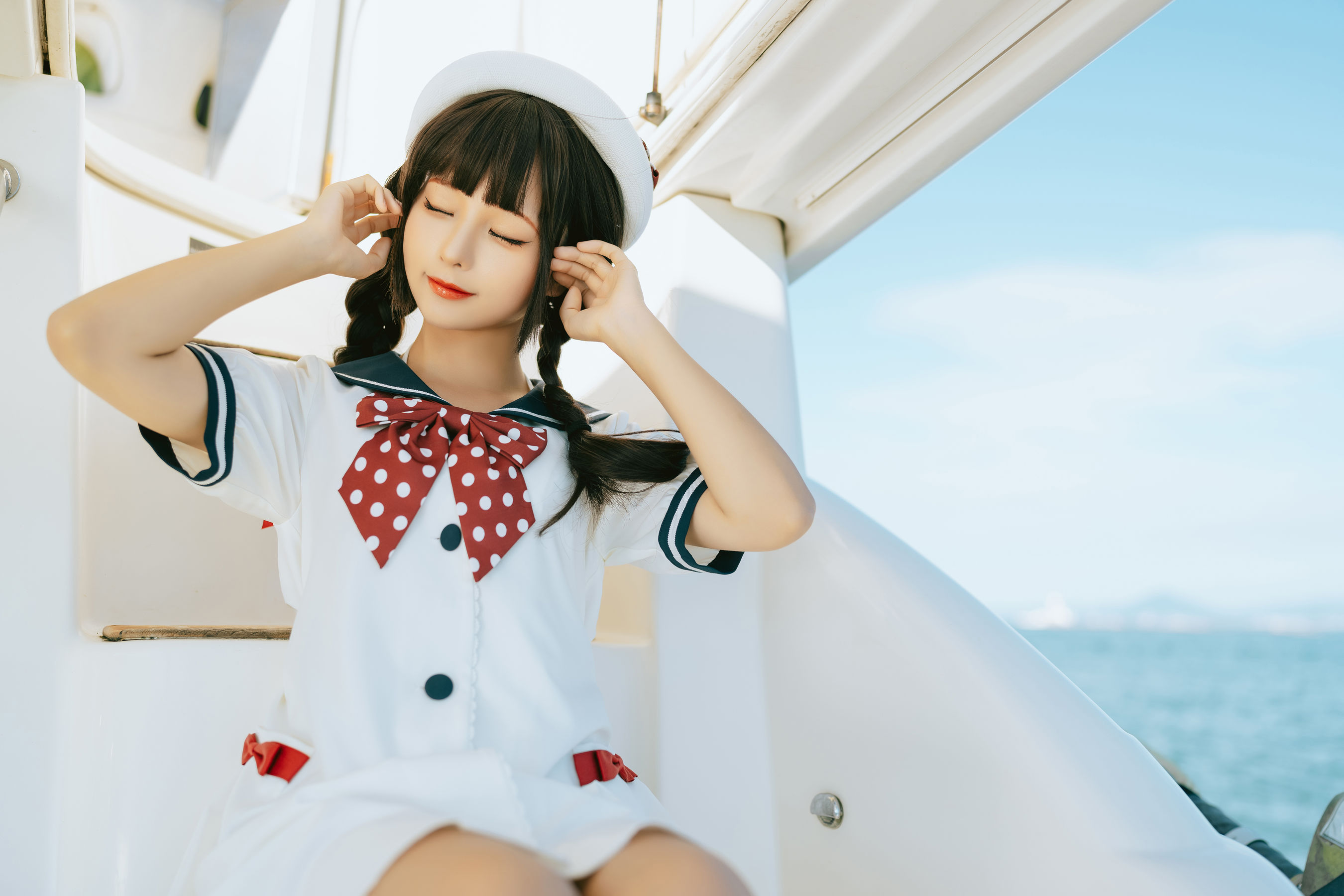 动漫博主蠢沫沫 – 水手日记（绅士版） Cosplay-第8张