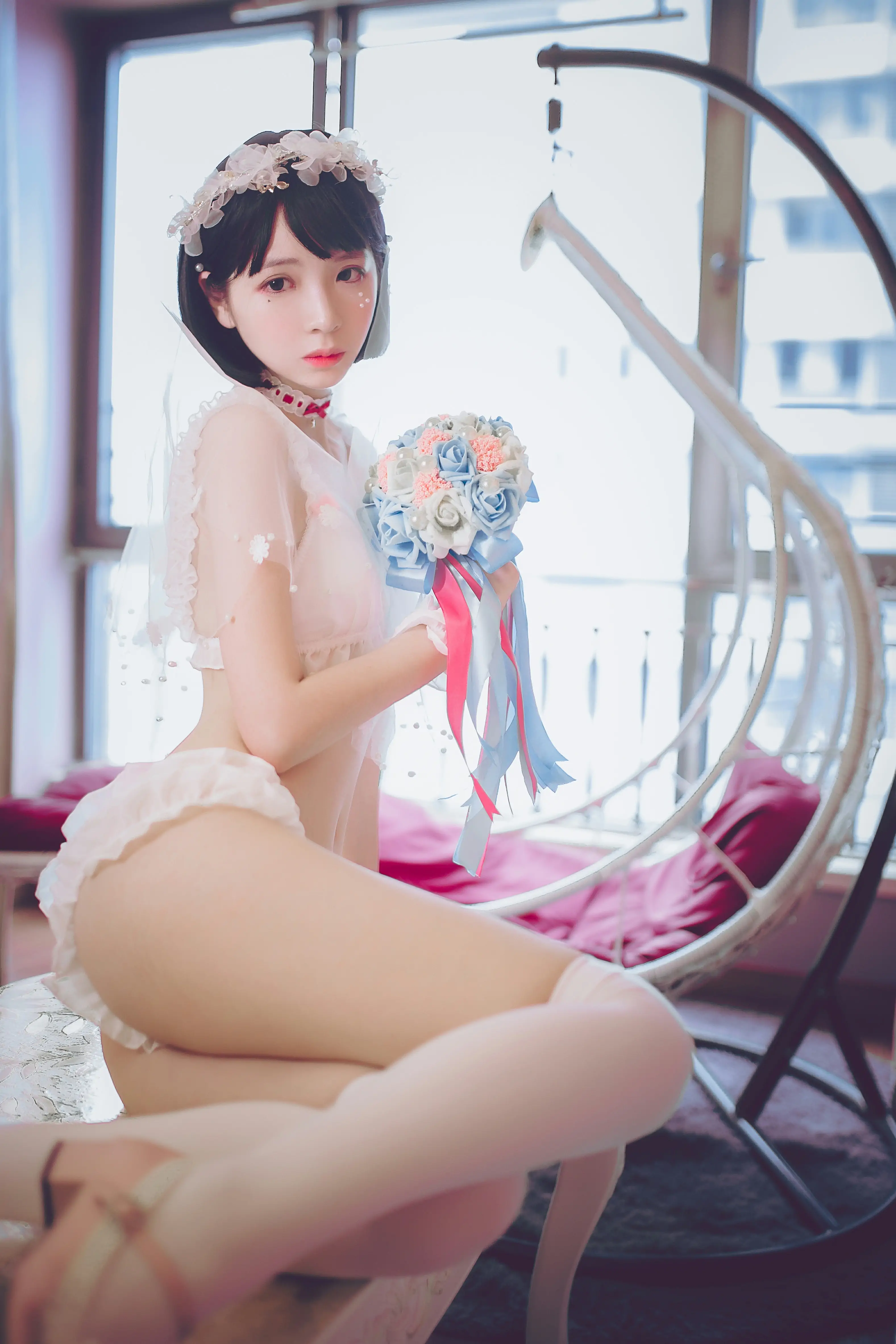 疯猫ss – 梦中的婚礼 Cosplay-第1张