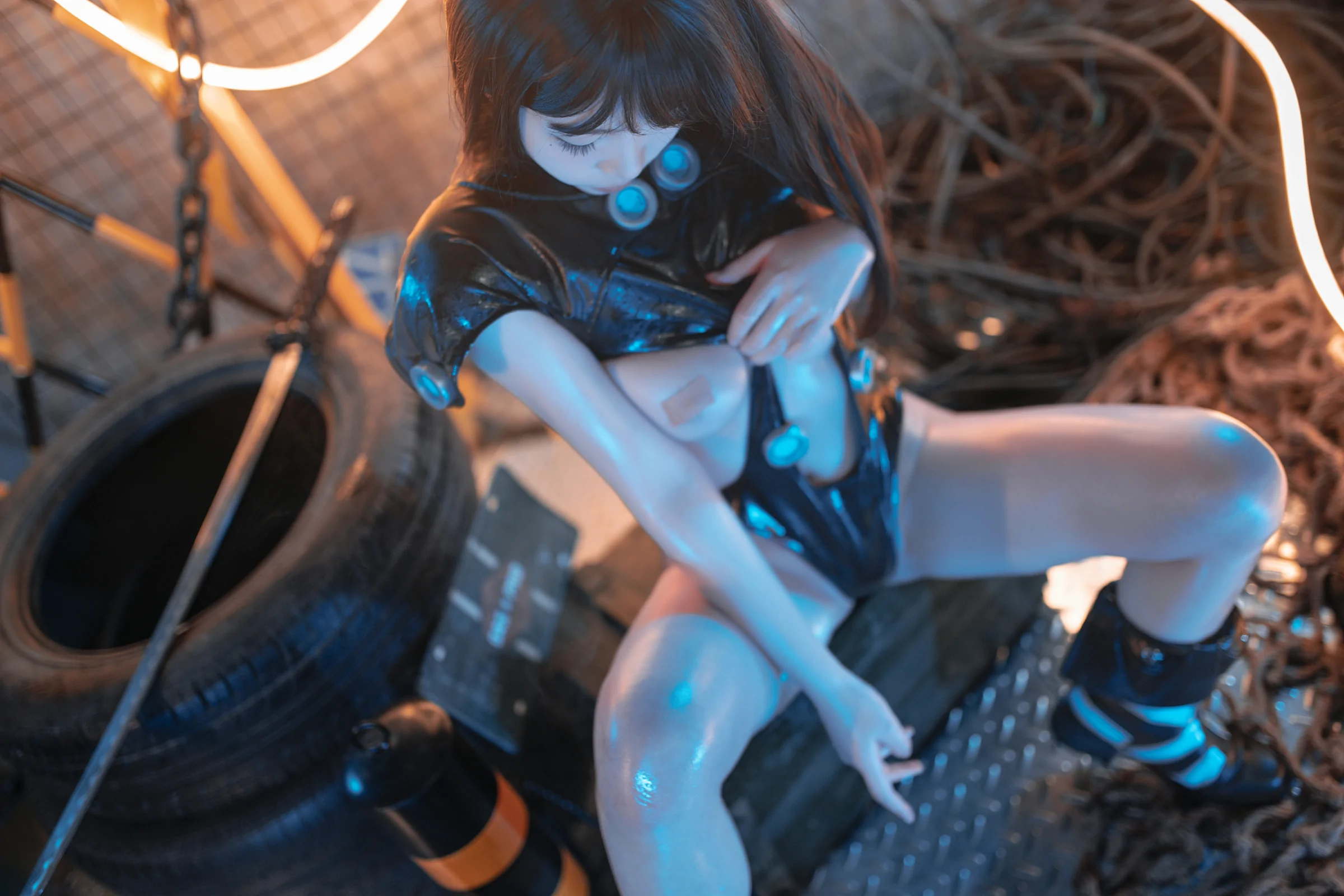 Bangni邦尼  杀戮都市 下平玲花 Cosplay-第23张