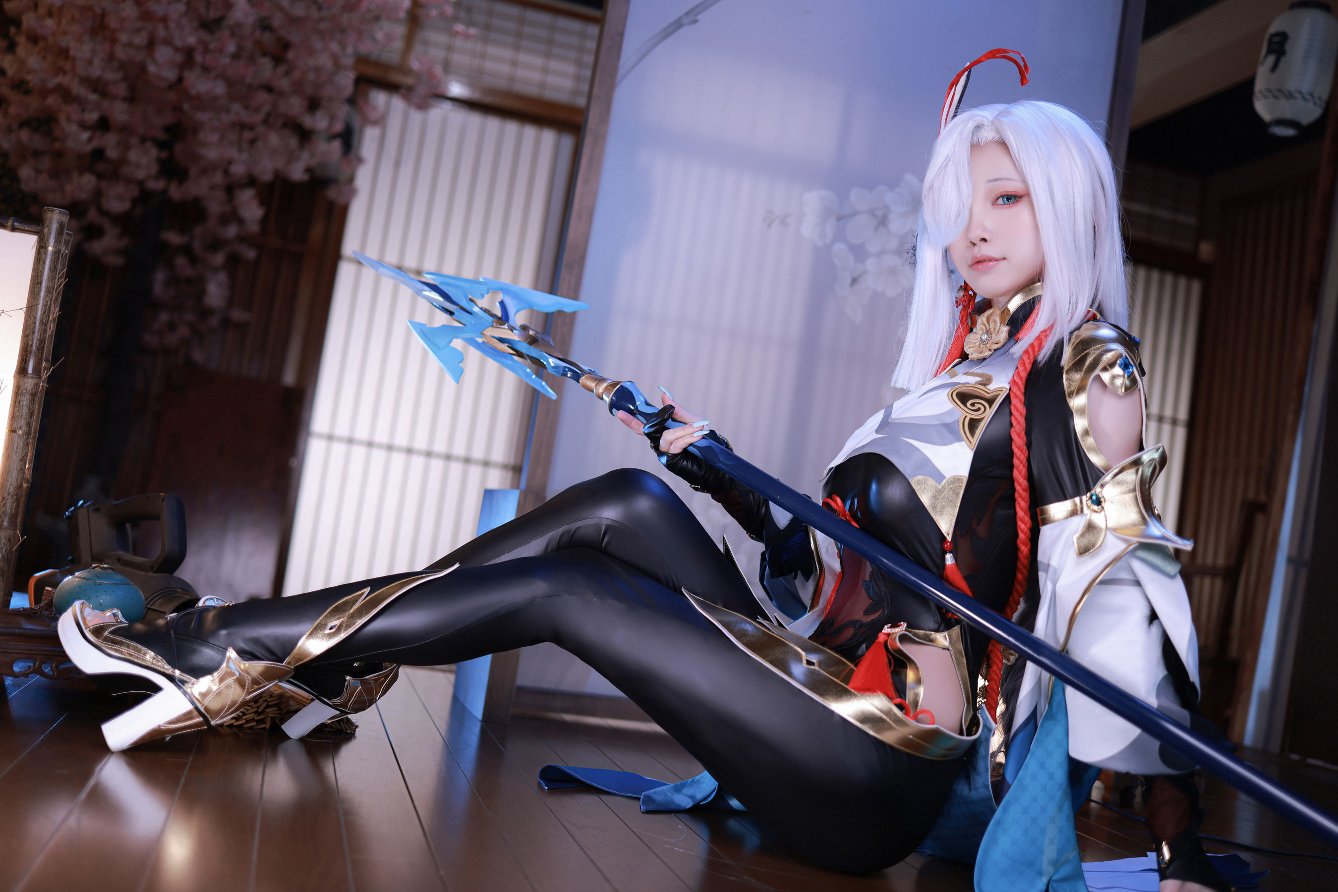 动漫博主水淼aqua – 原神 申鹤 Cosplay-第6张