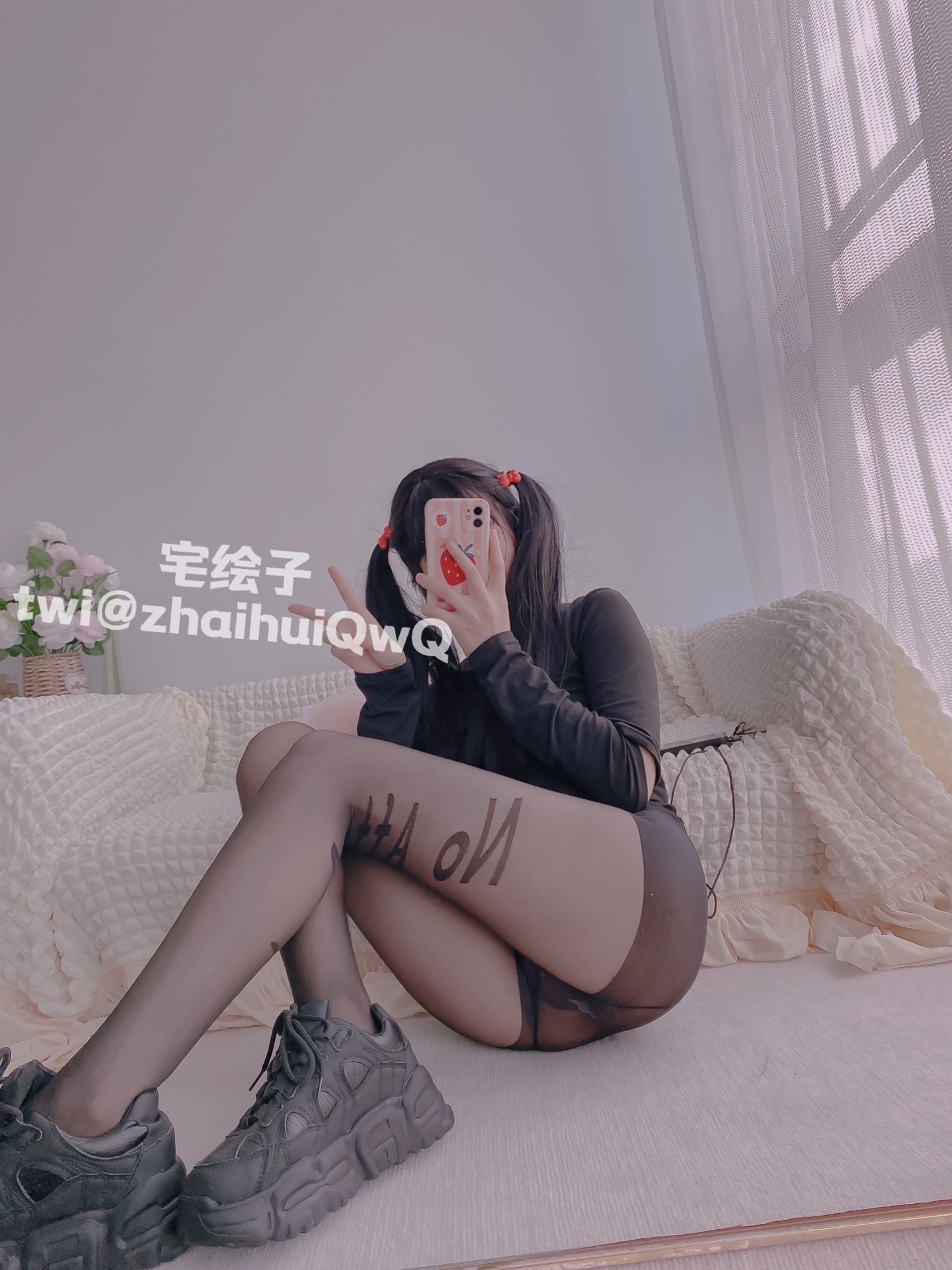 二阶堂 – 黑丝 Cosplay-第47张