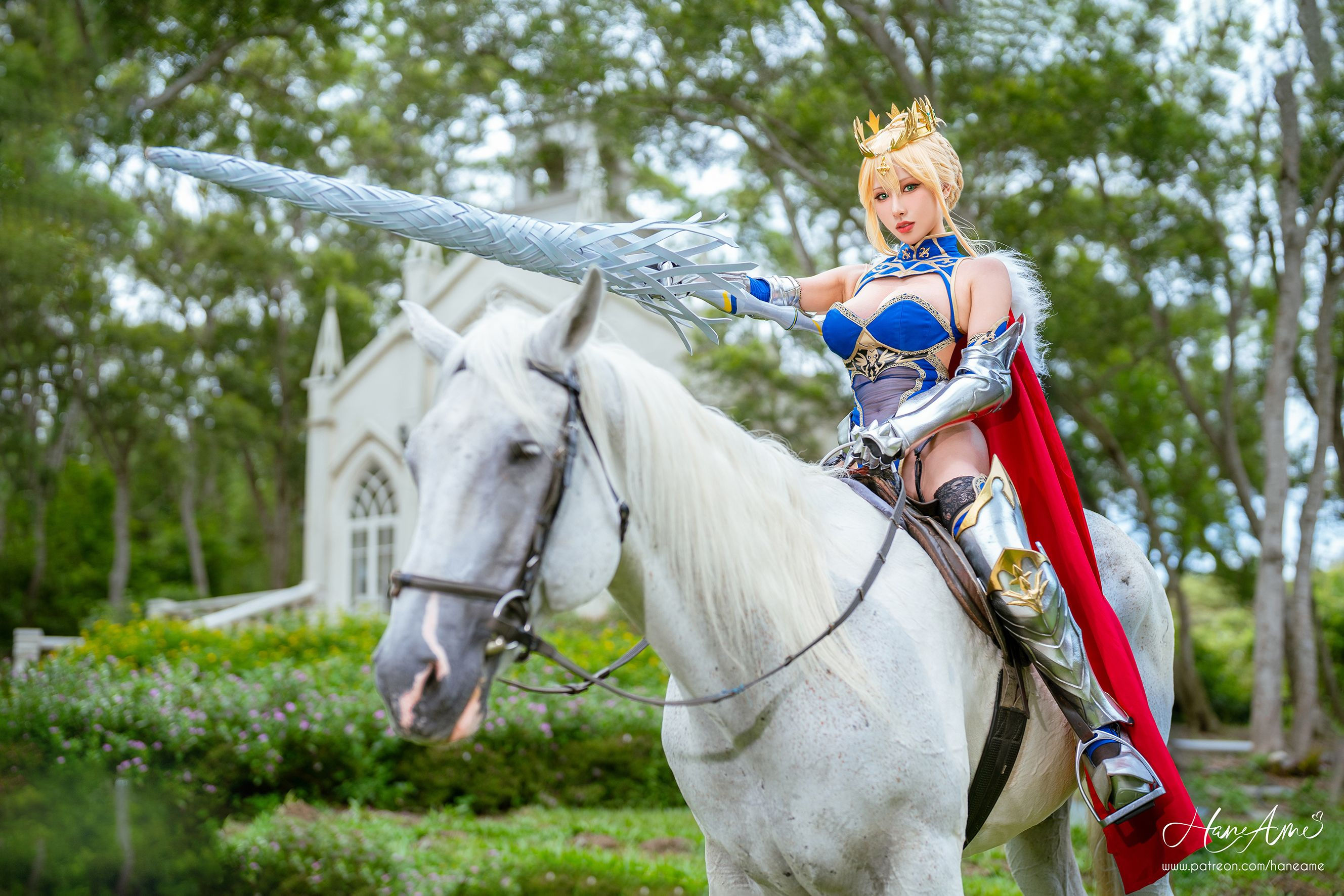 Hane Ame 雨波写真 – ARTORIA LANCER Photobook (FGO) – 1 Cosplay-第31张