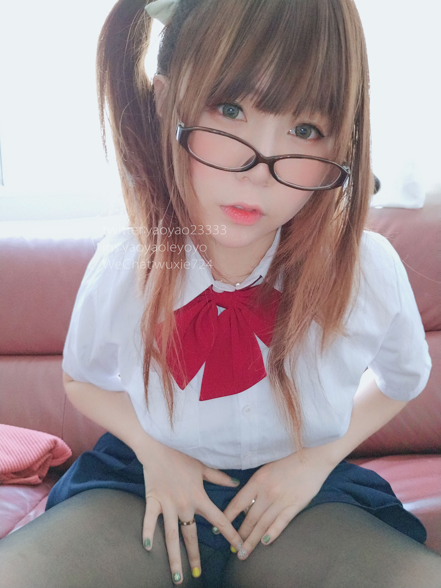 [萝莉COS] 摇摇乐yoyo – 清纯JK小学妹 Cosplay-第12张