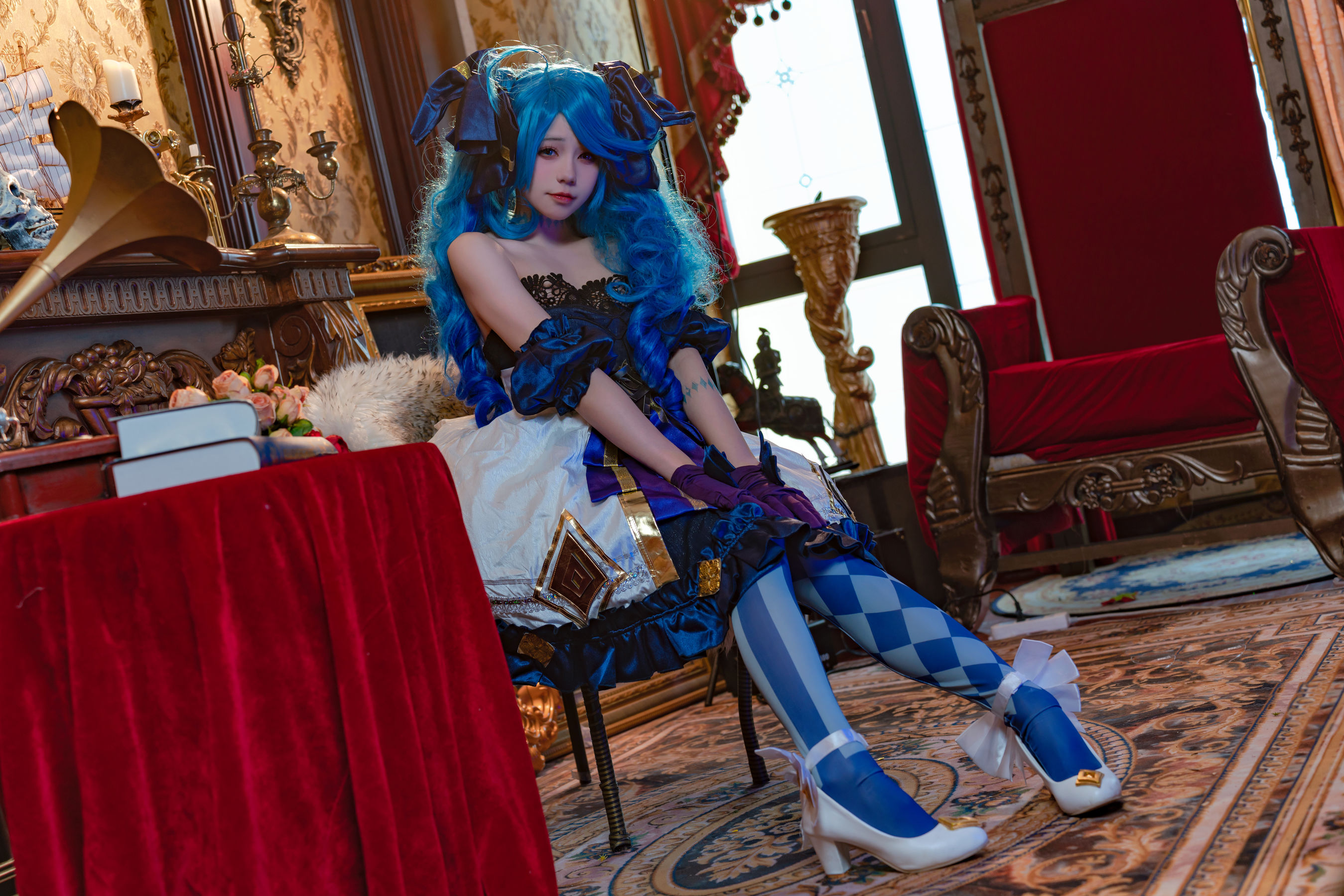 咬一口兔娘 – 兔兔班车 格温 Cosplay-第35张