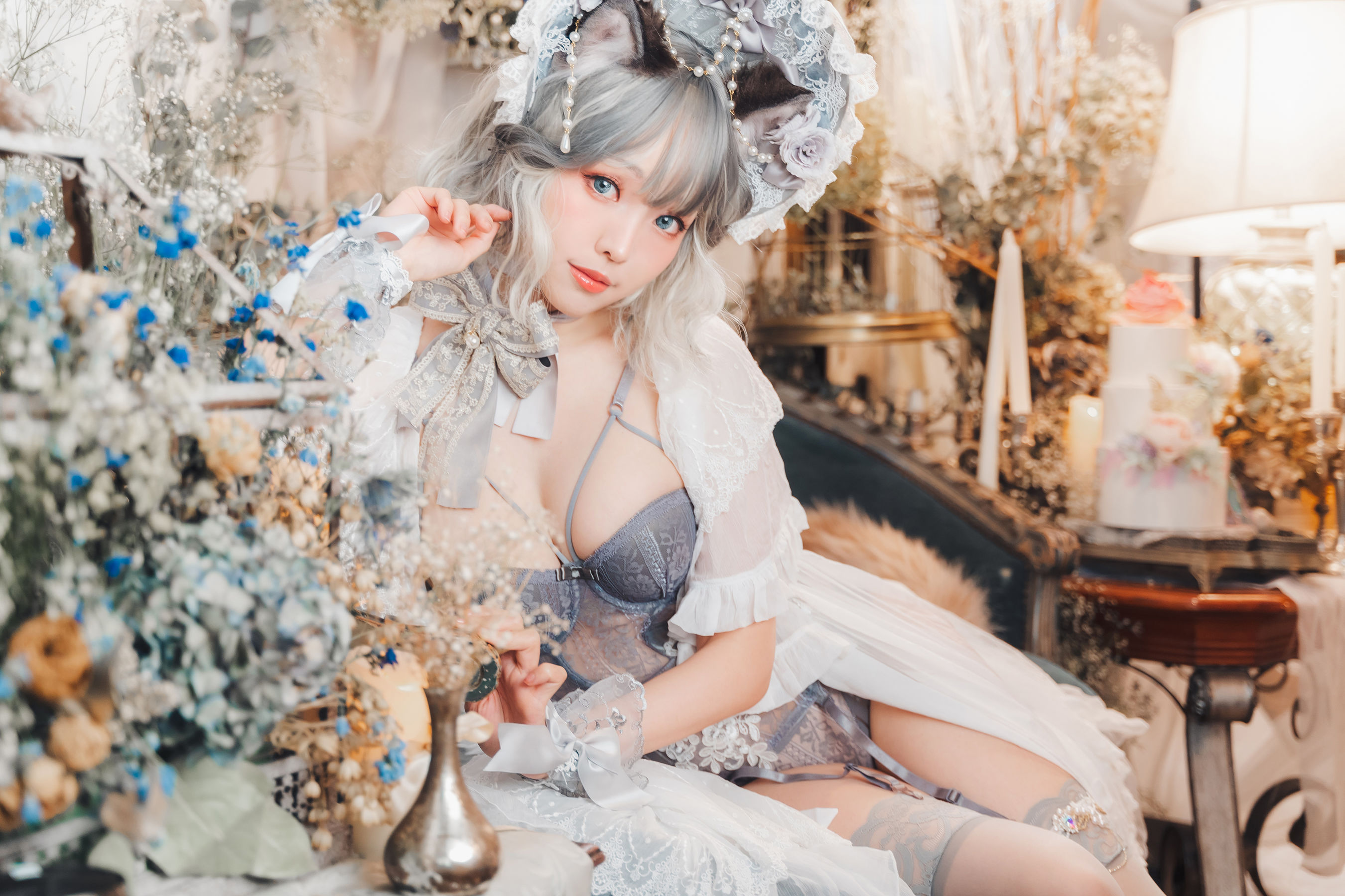 Ely_eee(ElyEE子) – agdoll Cat Doll 布偶貓少女人形 Cosplay-第40张