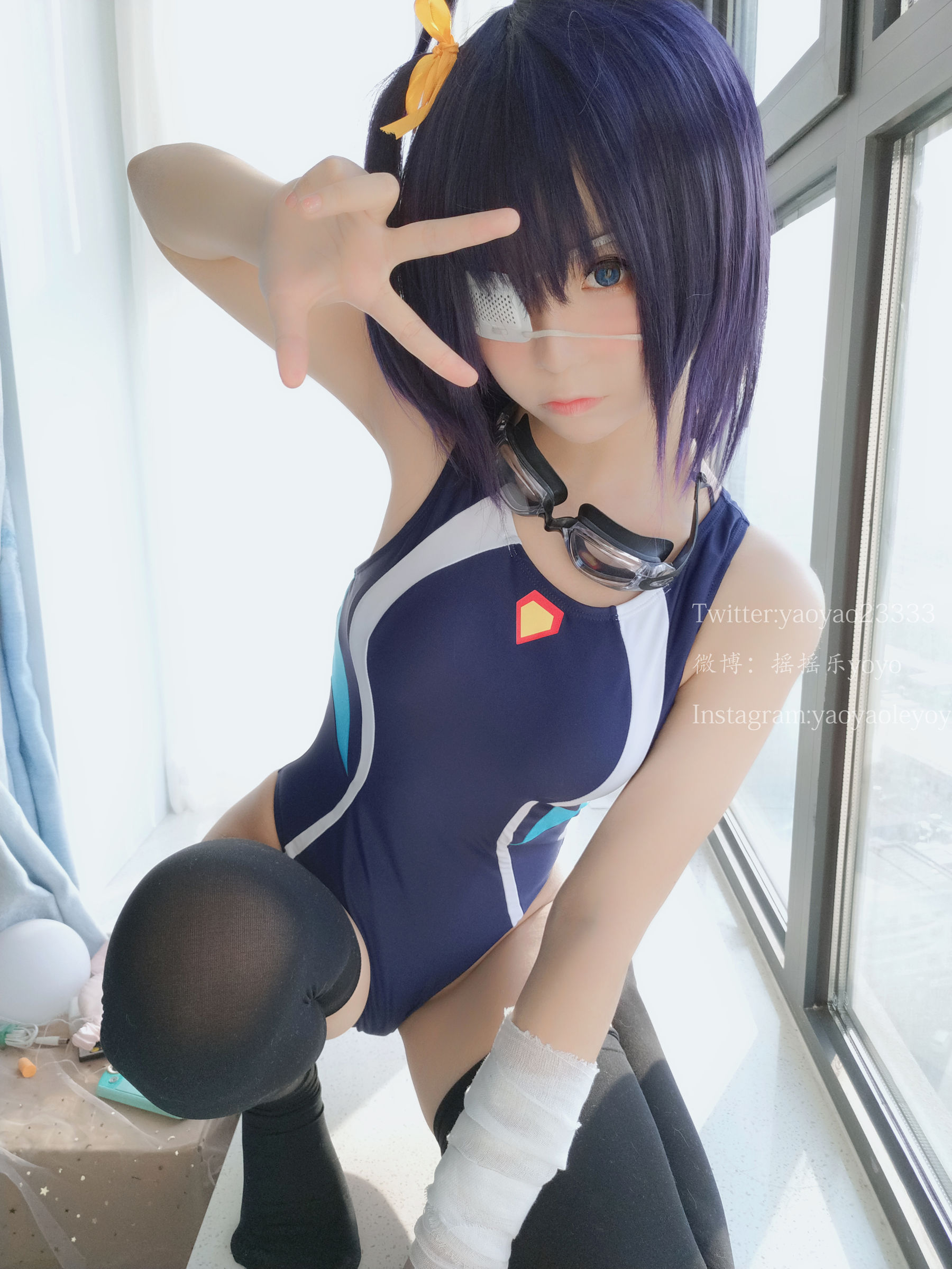 萌妹子Coser摇摇乐yoyo 六花 Cosplay-第41张