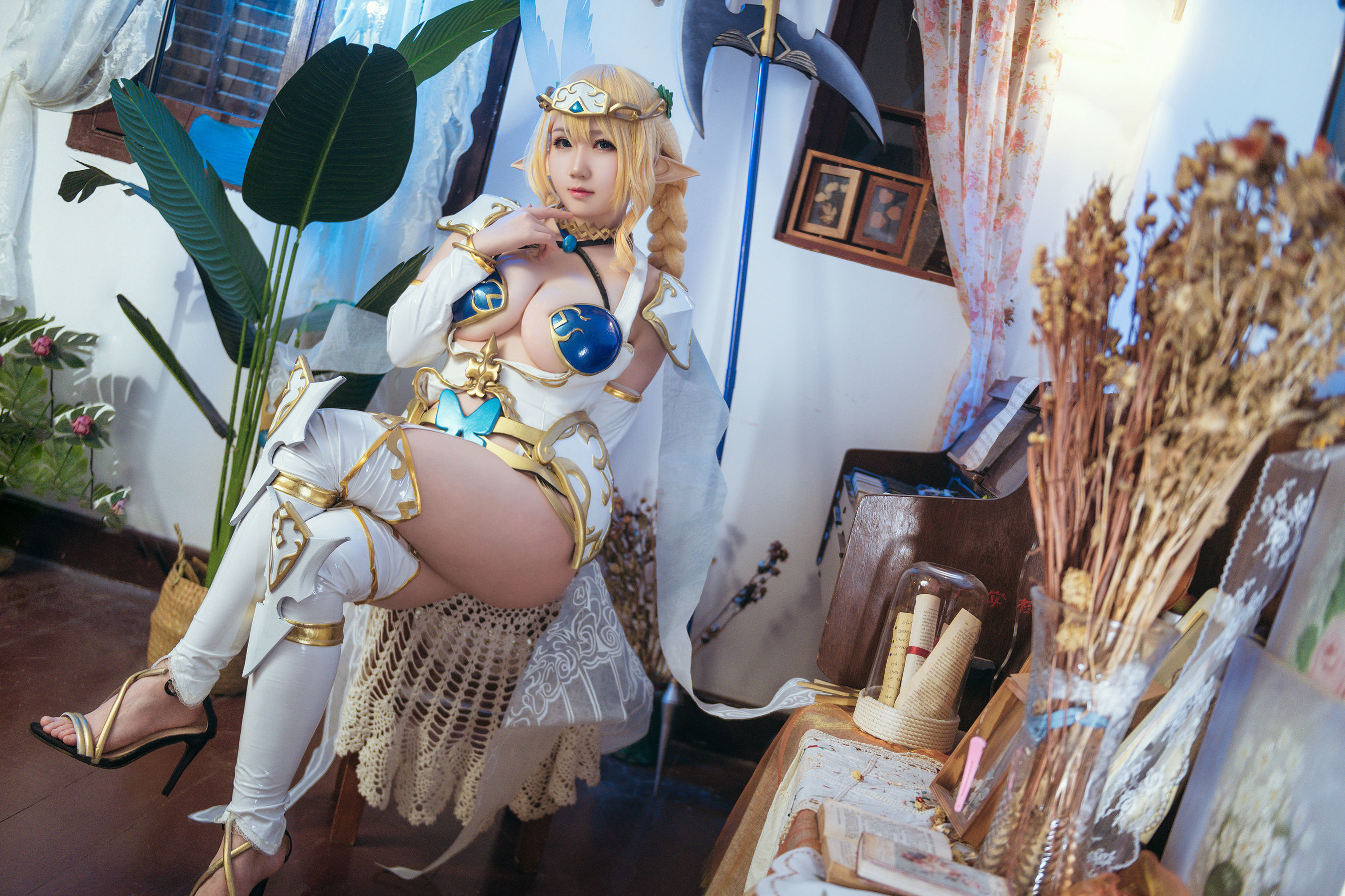 微肉感萌妹是本末末 – 精灵村 Cosplay-第5张