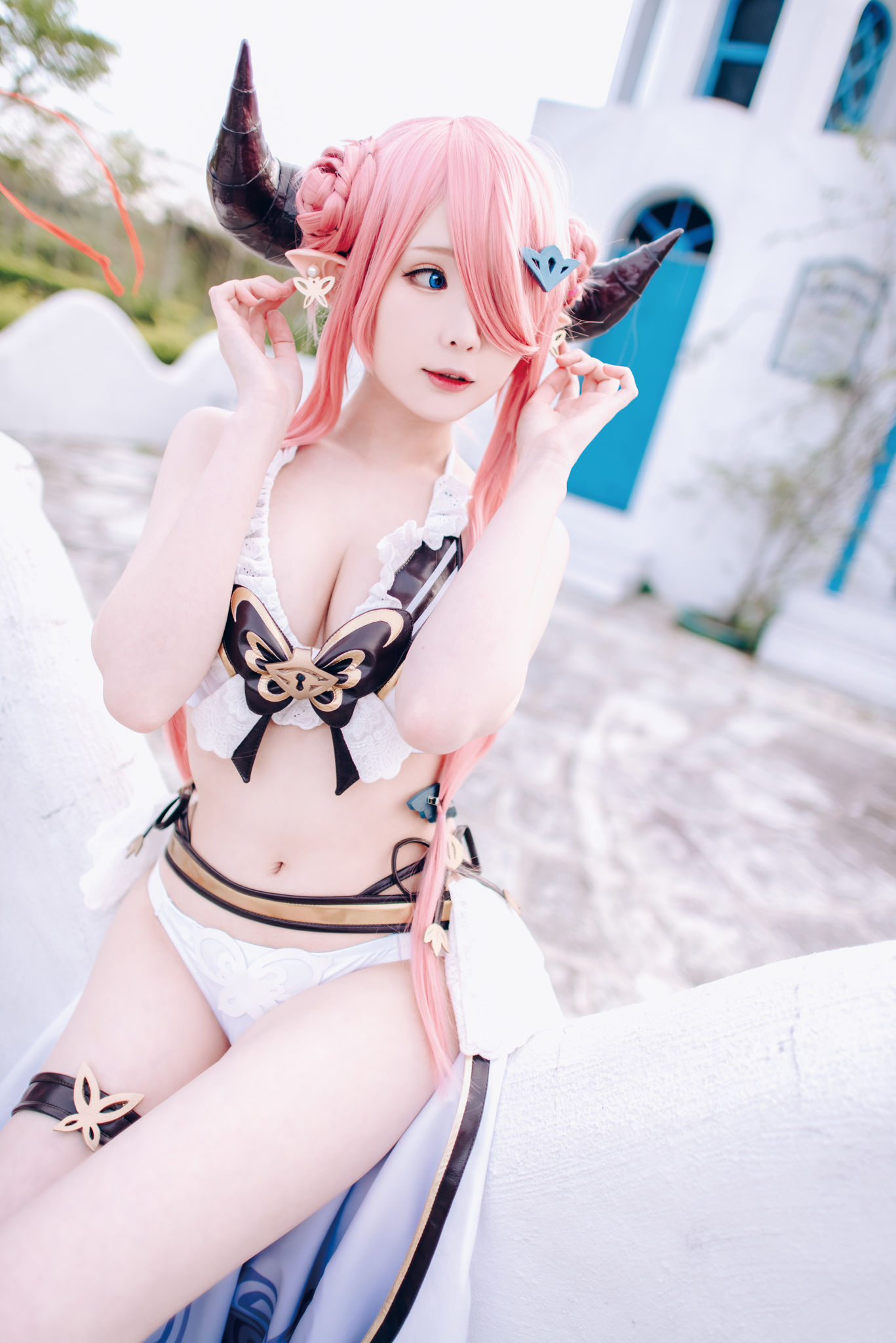 微博妹纸霜月shimo – 碧蓝幻想 娜尔梅亚 Cosplay-第8张