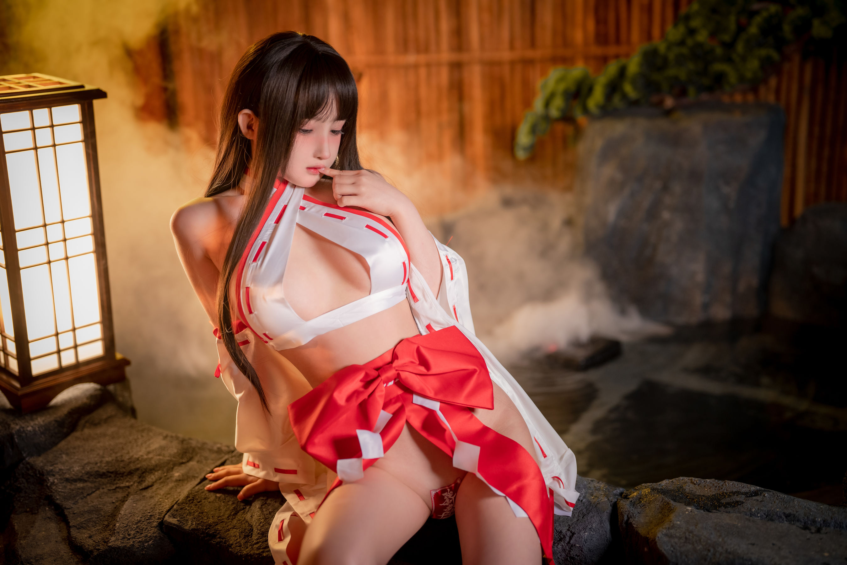 桜井宁宁 – 纯洁巫女 Cosplay-第16张