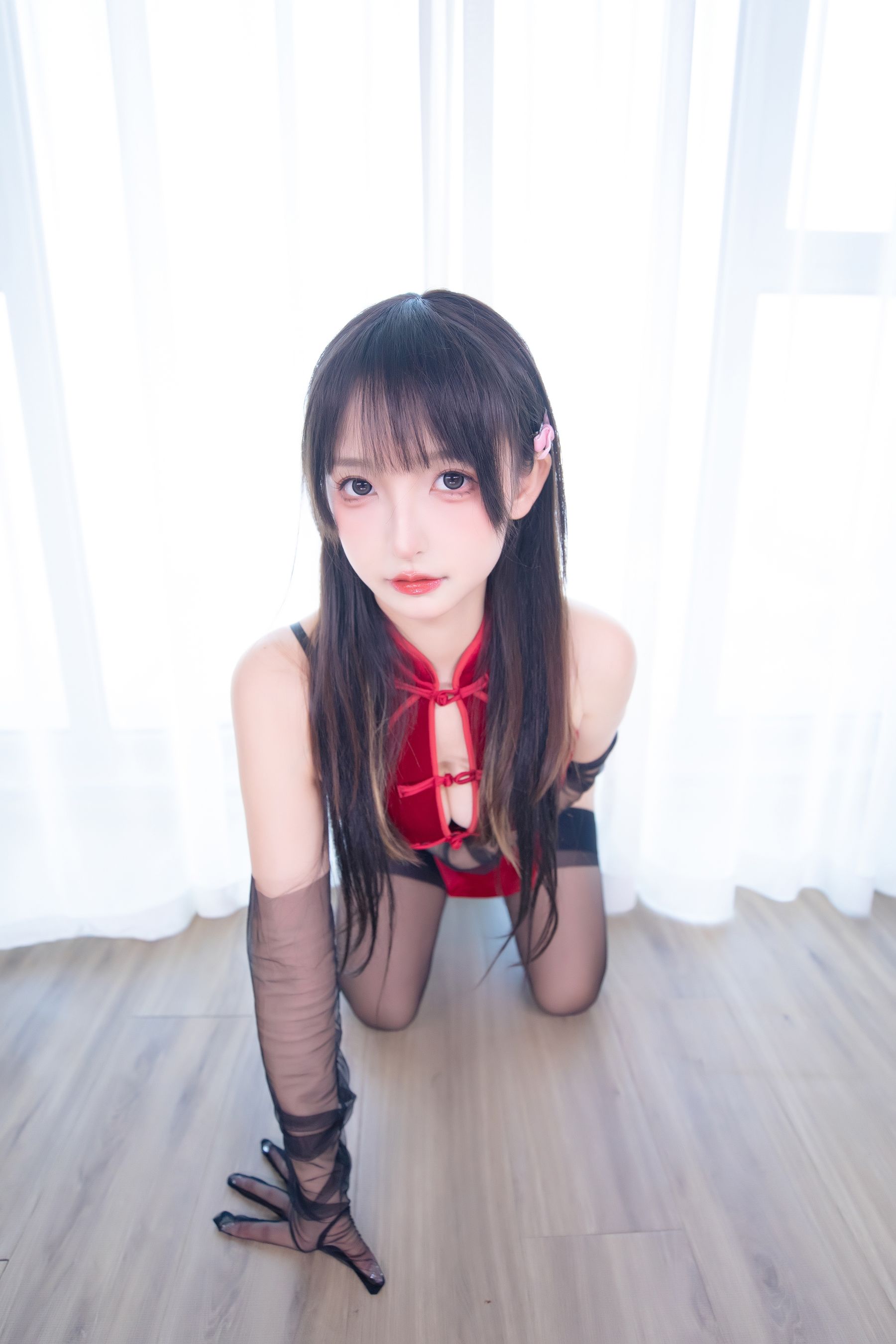 萝莉神楽板真冬之甜蜜皮鞭 Cosplay-第20张