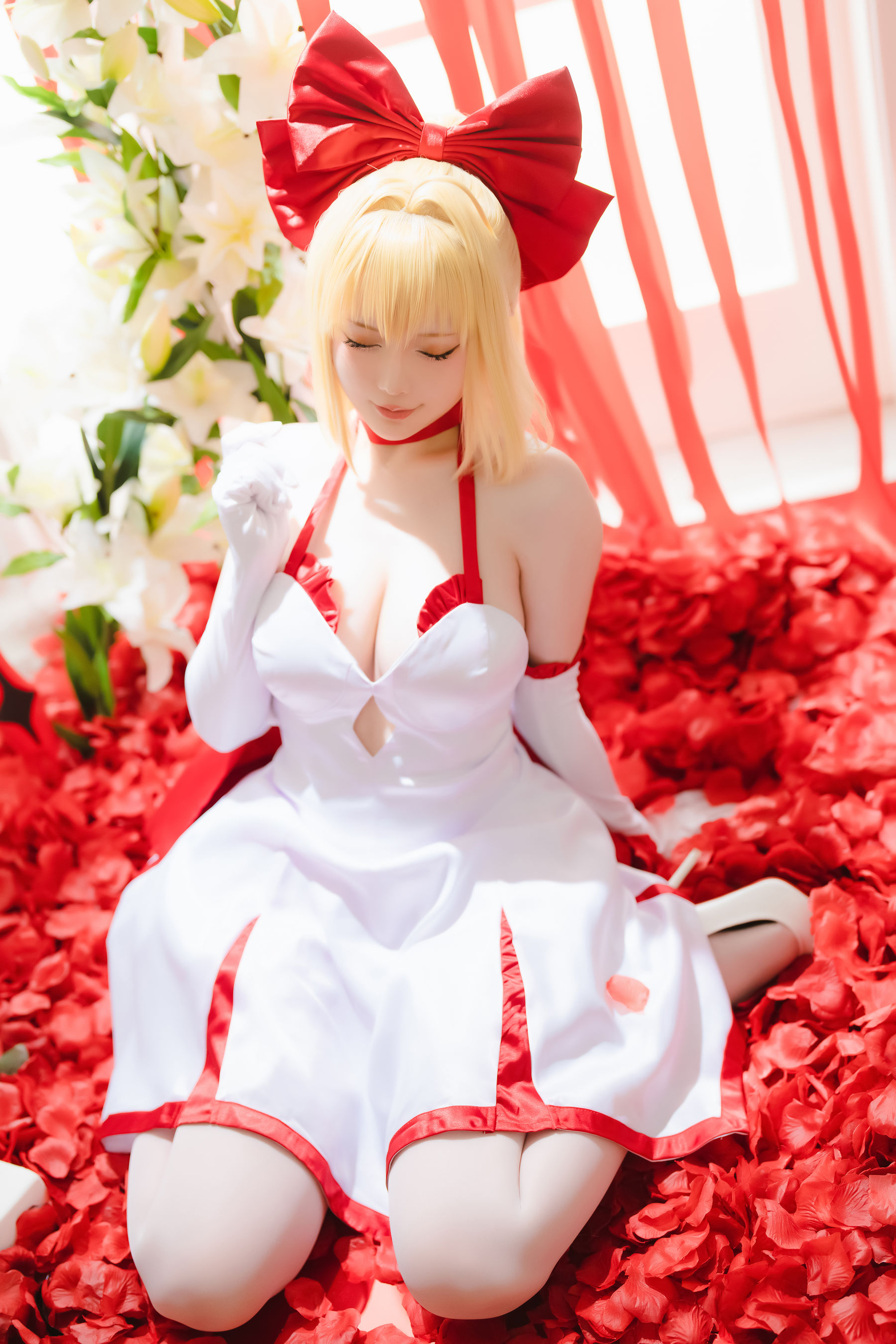 Coser小姐姐星之迟迟 – Fate 尼禄 Cosplay-第20张