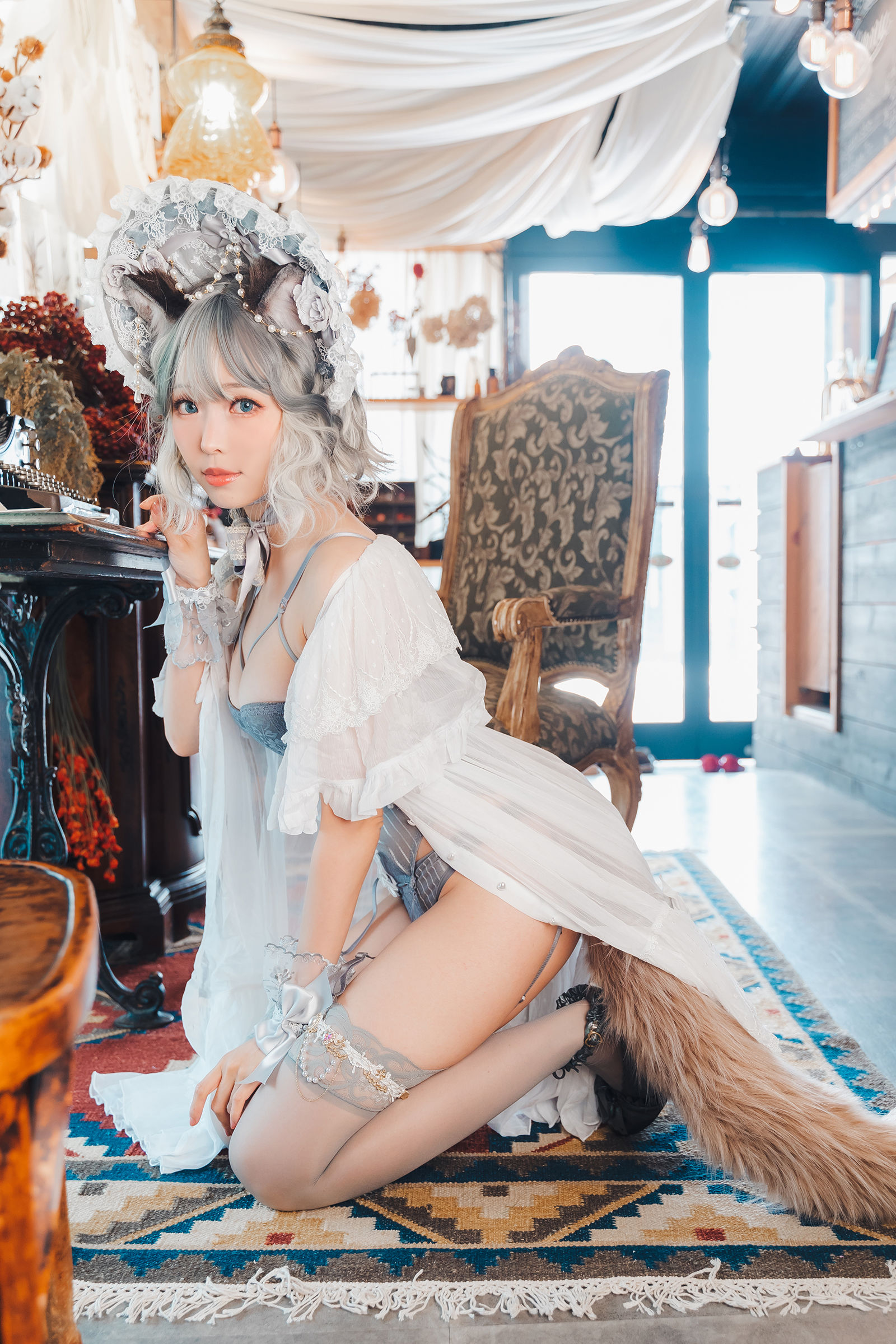 Ely_eee(ElyEE子) – agdoll Cat Doll 布偶貓少女人形 Cosplay-第47张