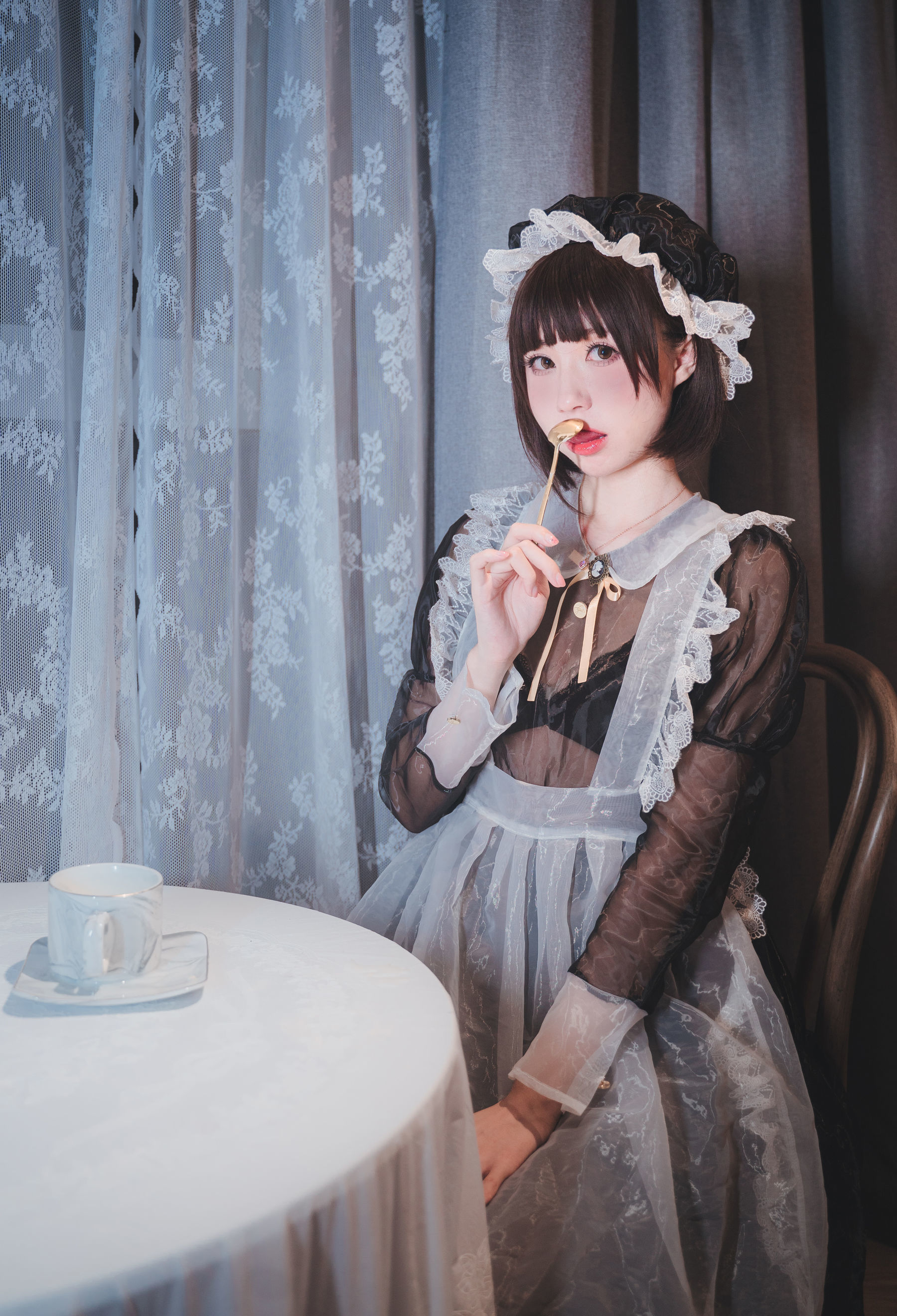 西园寺南歌 – 透明女仆 Cosplay-第33张