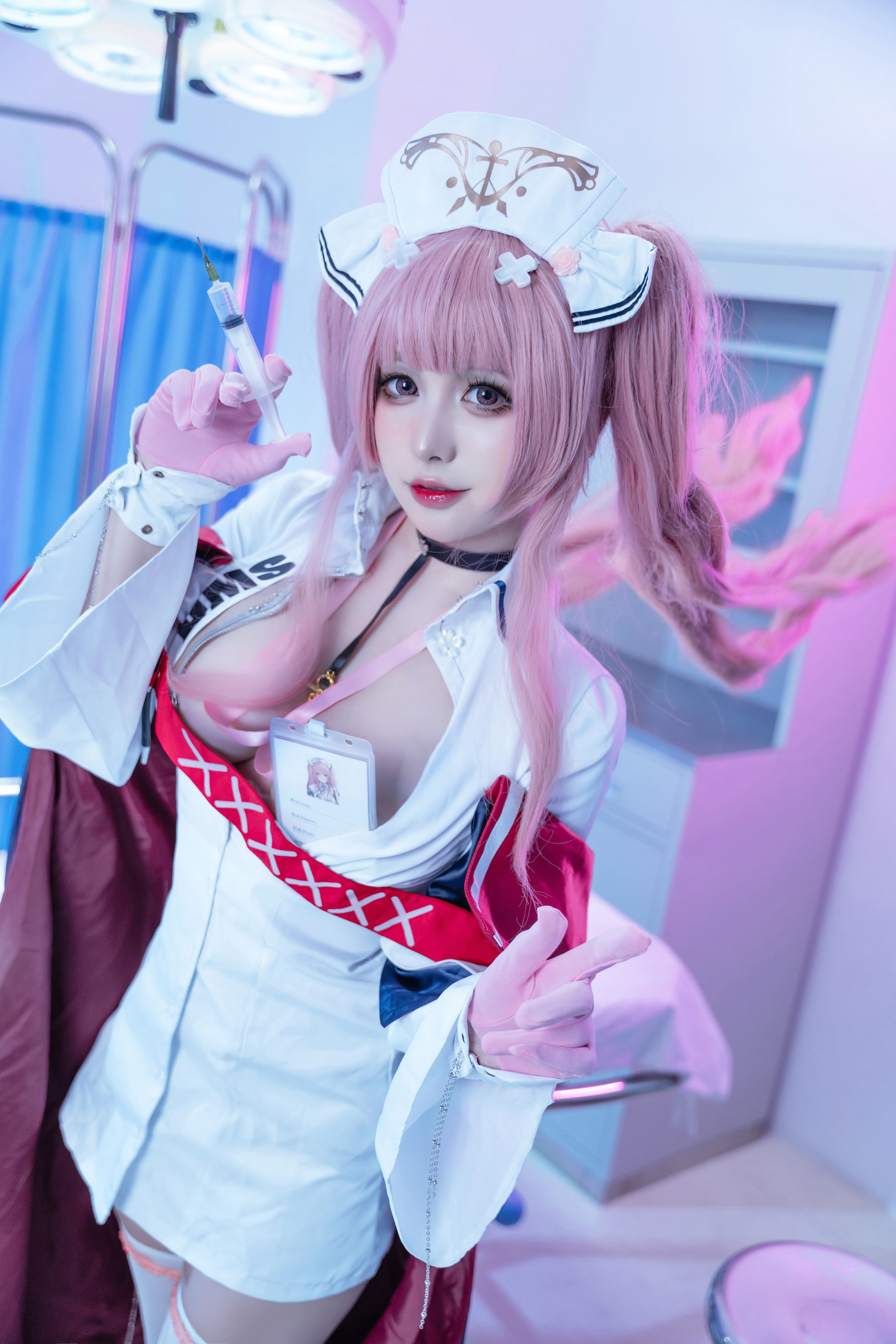 Shiroi_白井茶茶 – 碧蓝航线 英仙座护士 Cosplay-第14张