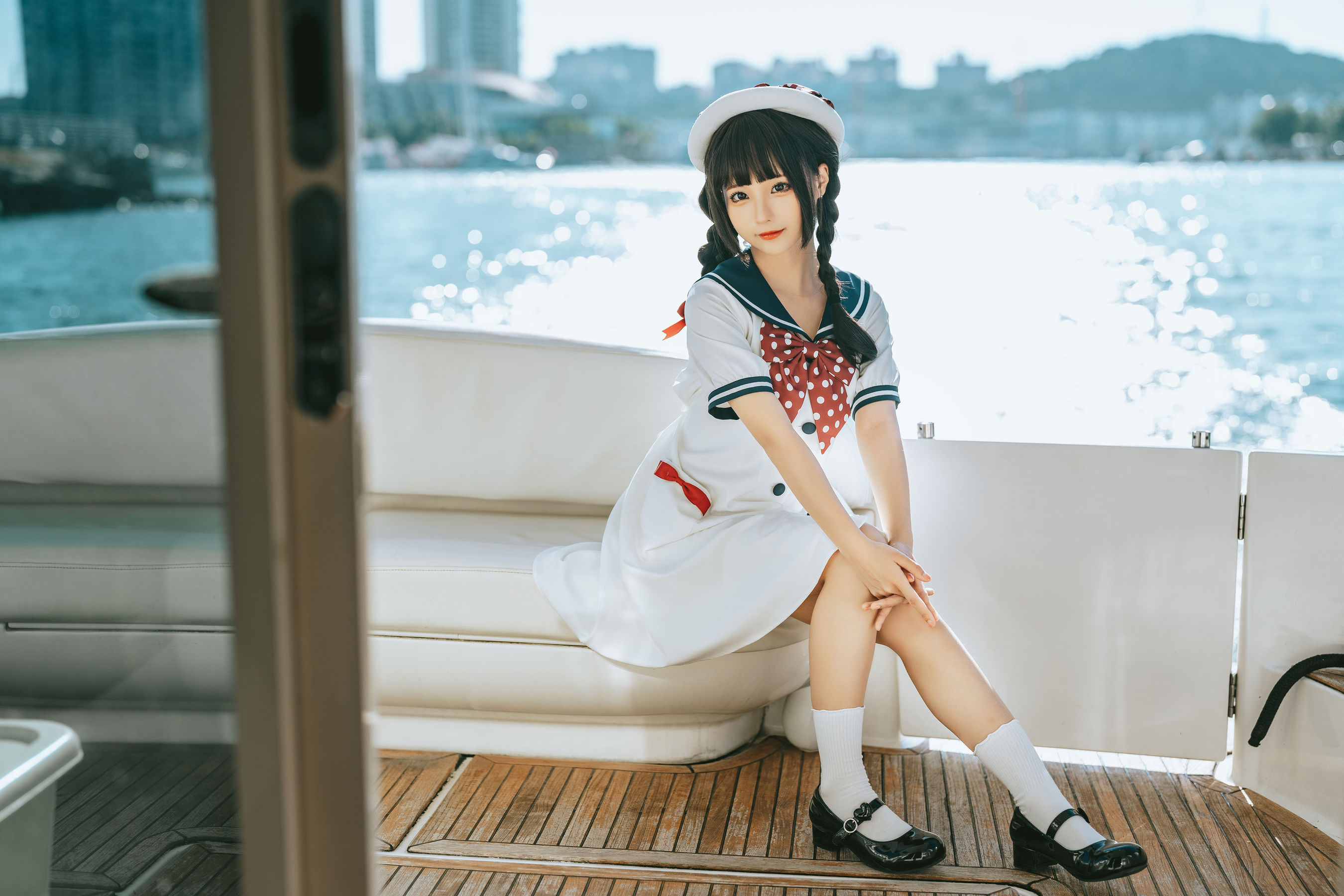动漫博主蠢沫沫 – 水手日记（绅士版） Cosplay-第81张