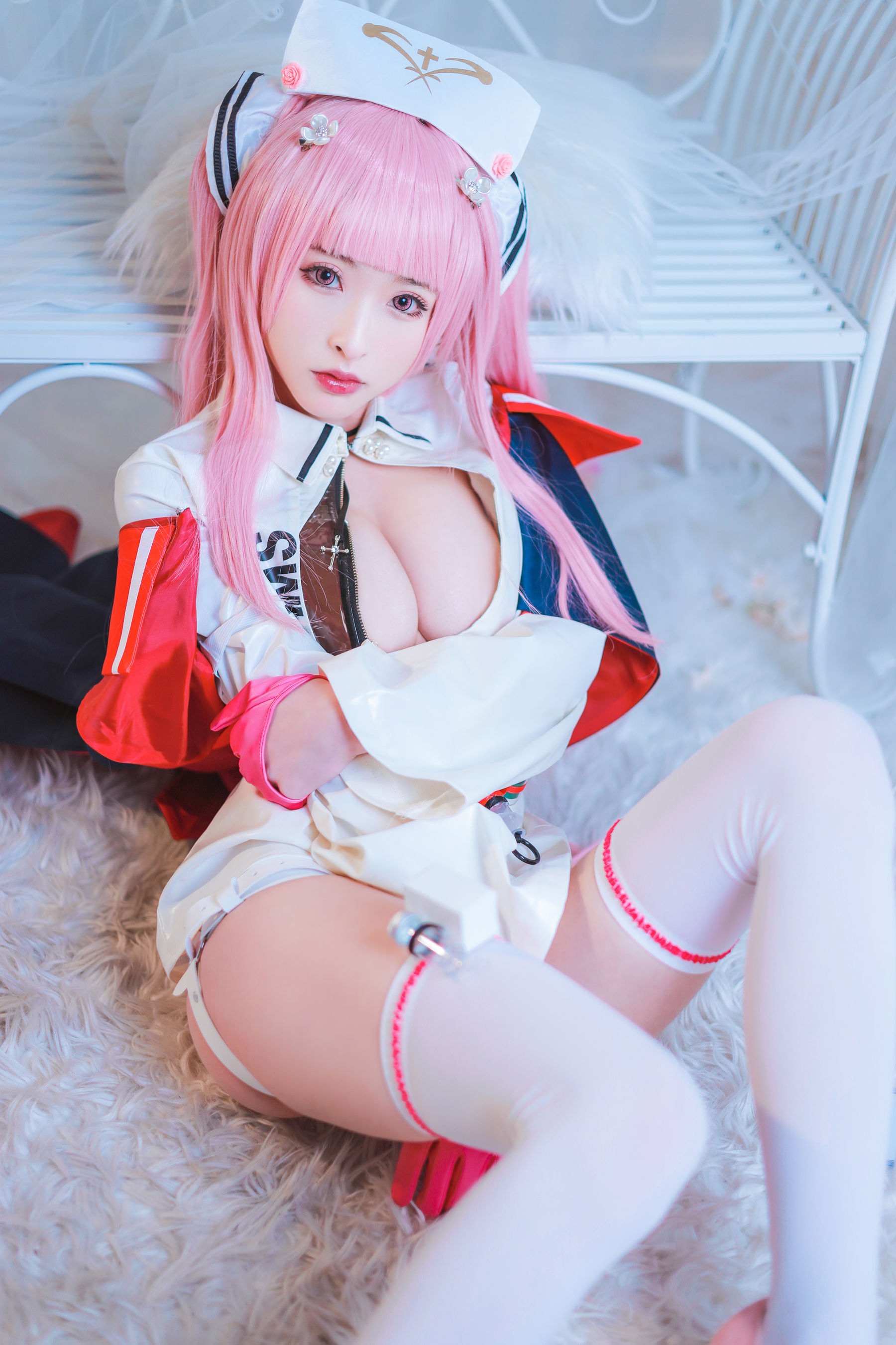 清水由乃 – 英仙座护士服 Cosplay-第35张