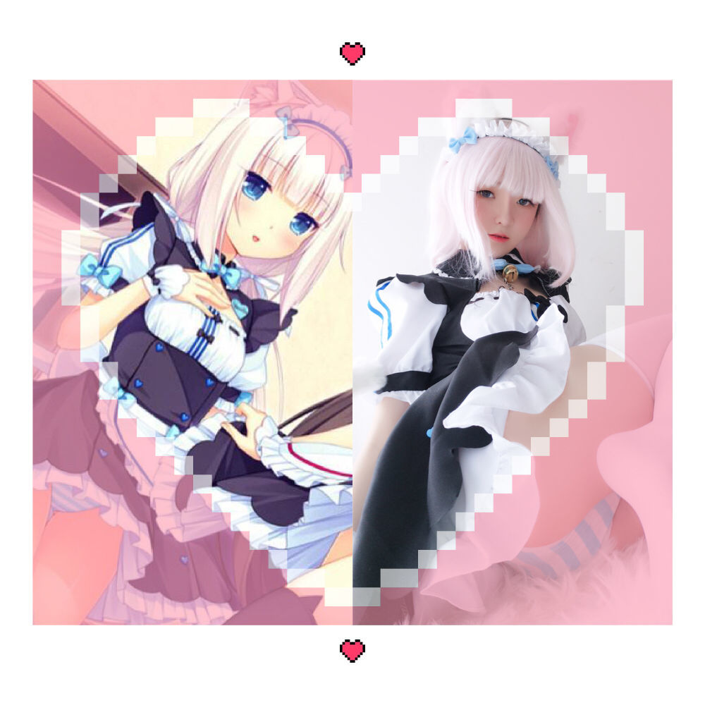 [萝莉COS] 一小央泽 – 猫娘香子兰 Cosplay-第4张