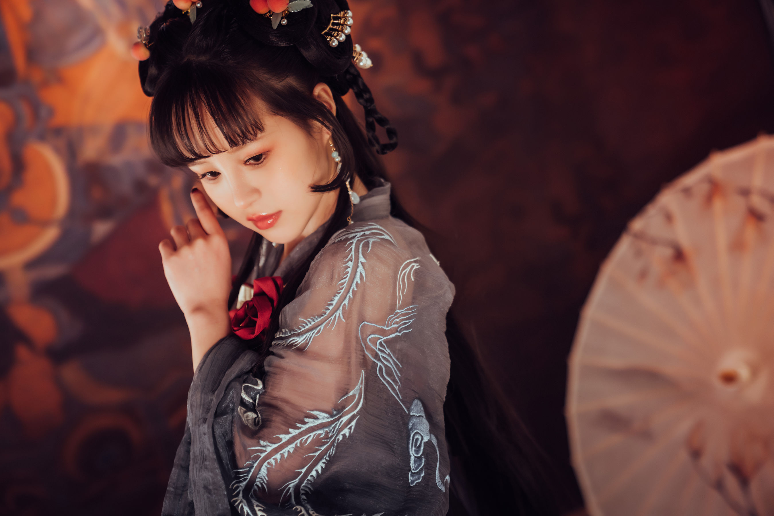 美少女晕崽 – 小琵琶精 Cosplay-第21张