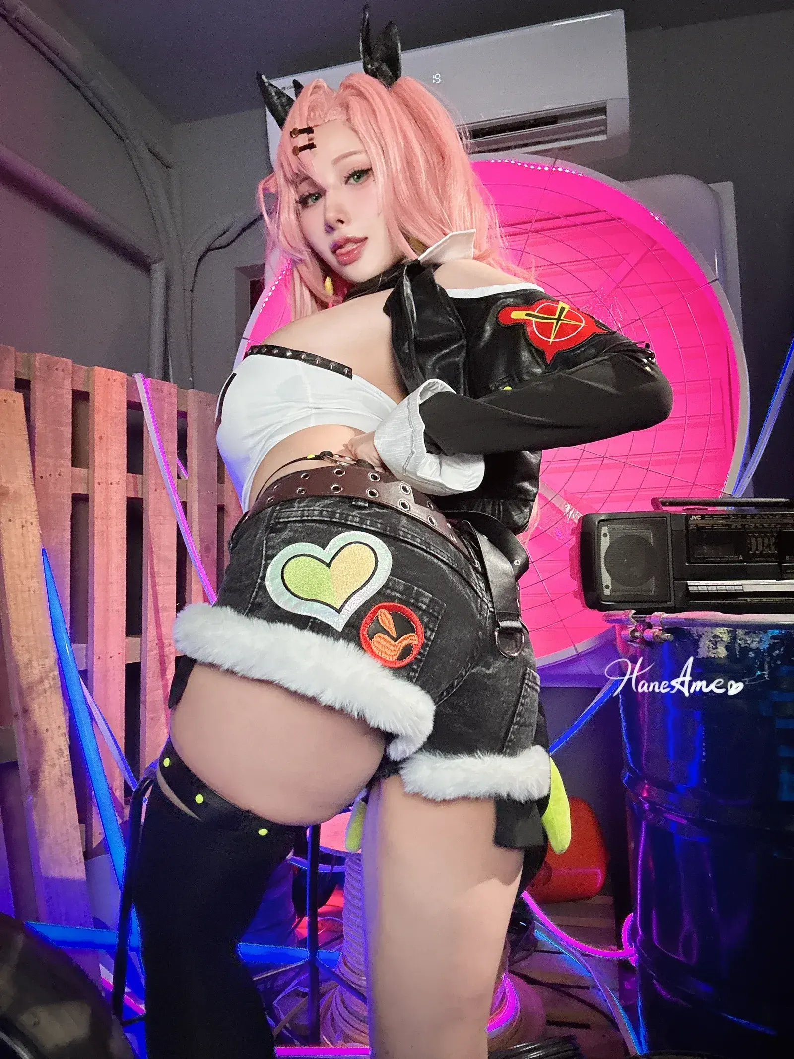 雨波_HaneAme – 绝区零 – 狡兔妮可 Cosplay-第22张