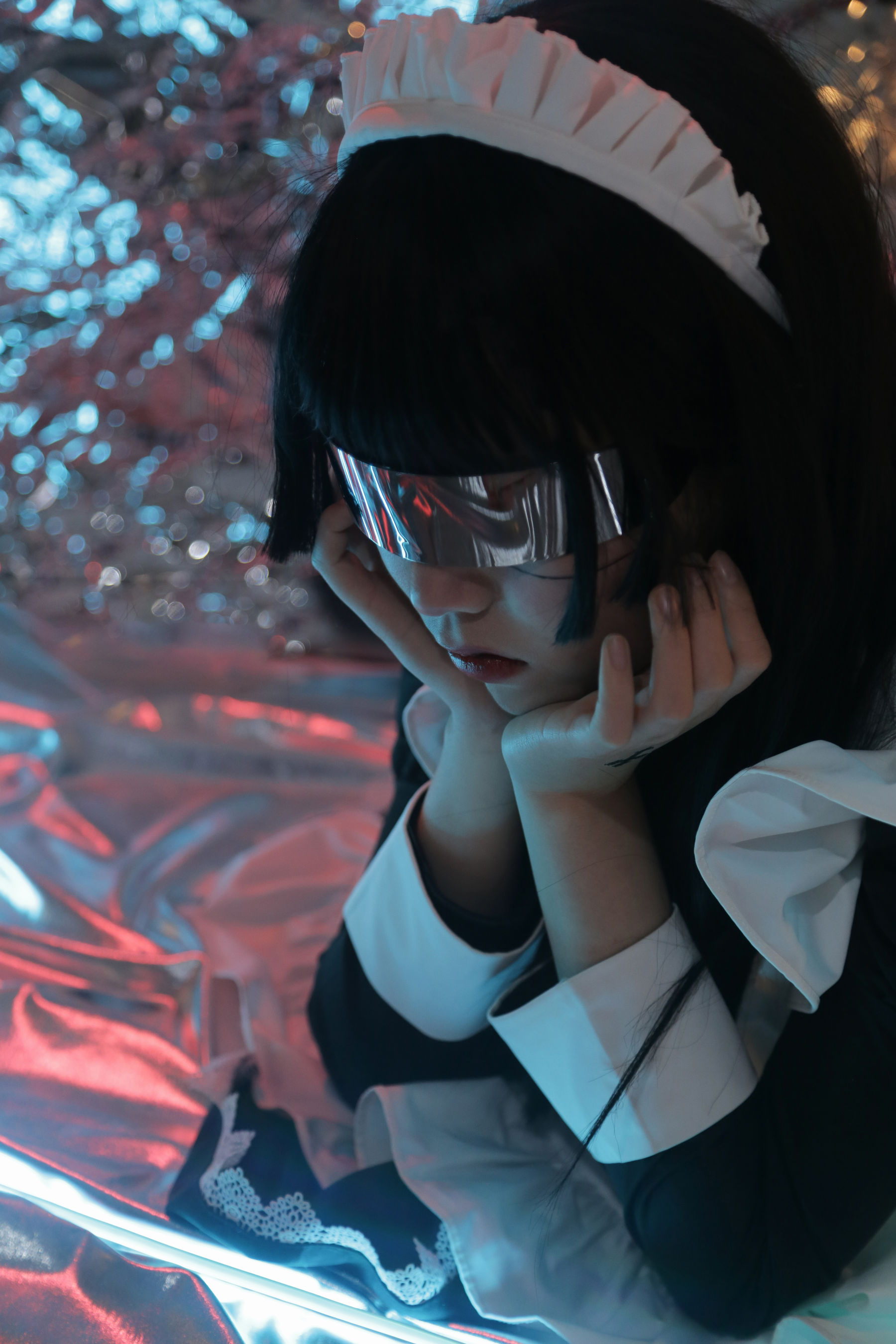 可爱妹子Fushii_海堂 – 生化女仆 Cosplay-第24张