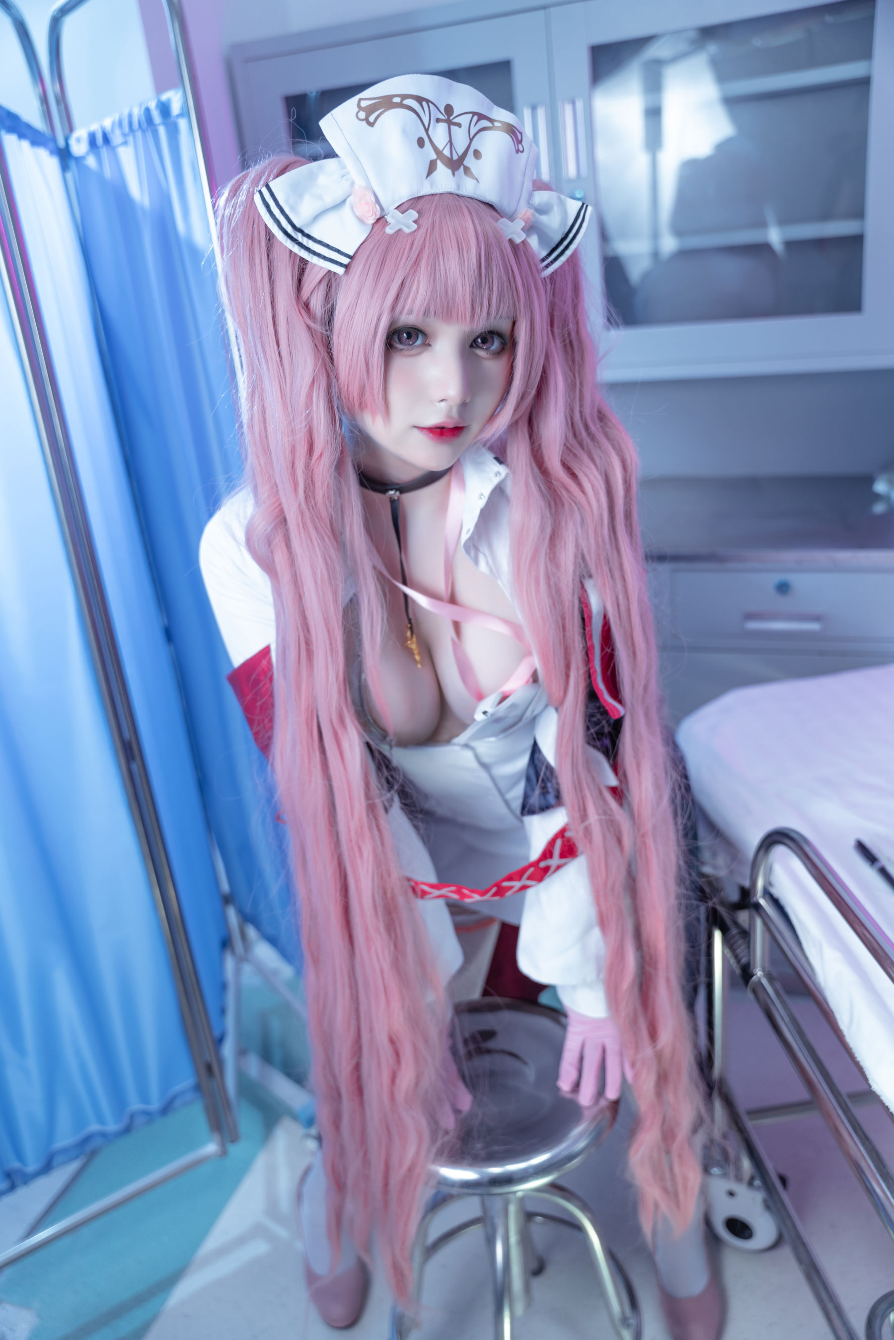 Shiroi_白井茶茶 – 碧蓝航线 英仙座护士 Cosplay-第1张
