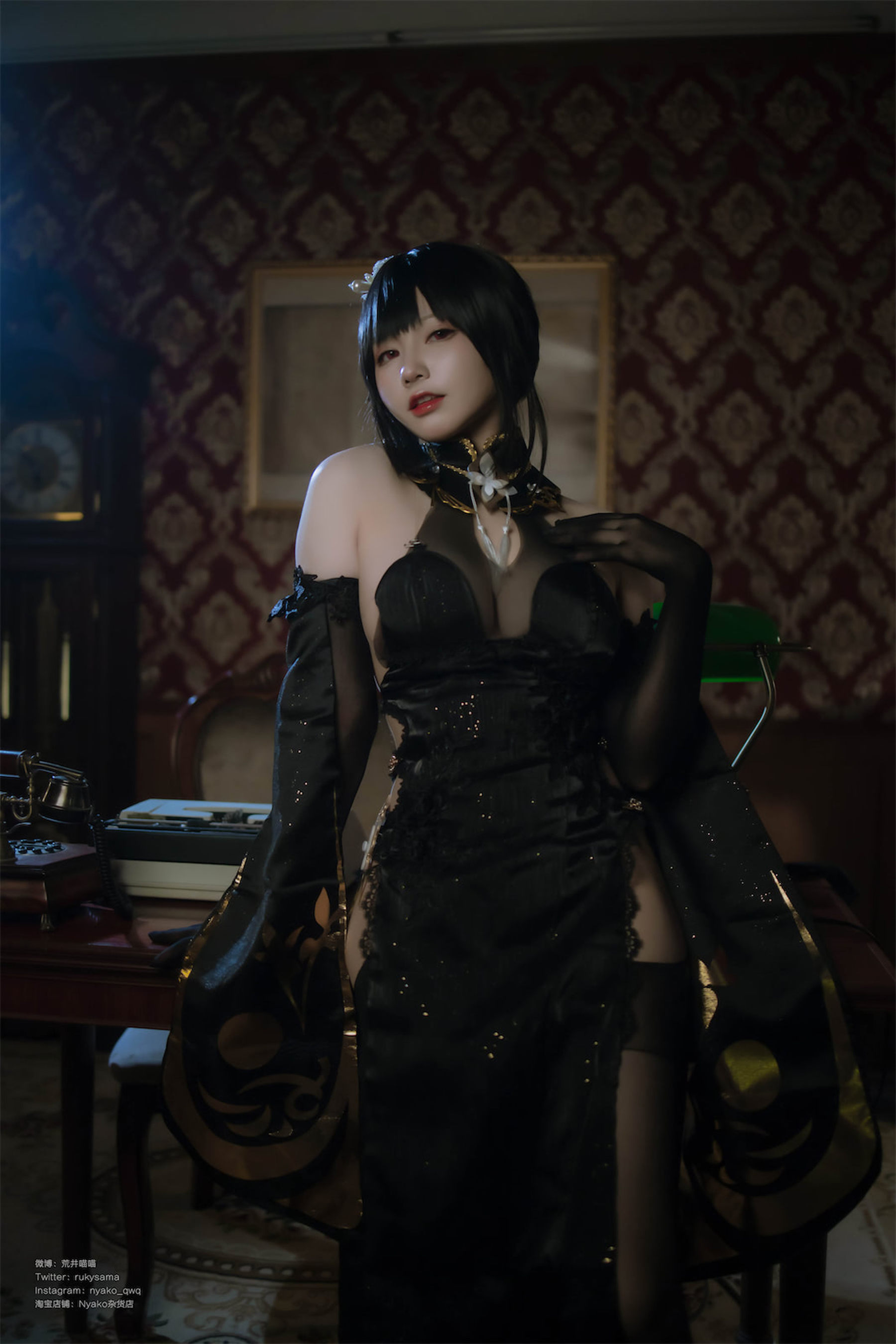Nyako喵子 – 碧蓝航线镇海 Cosplay-第11张