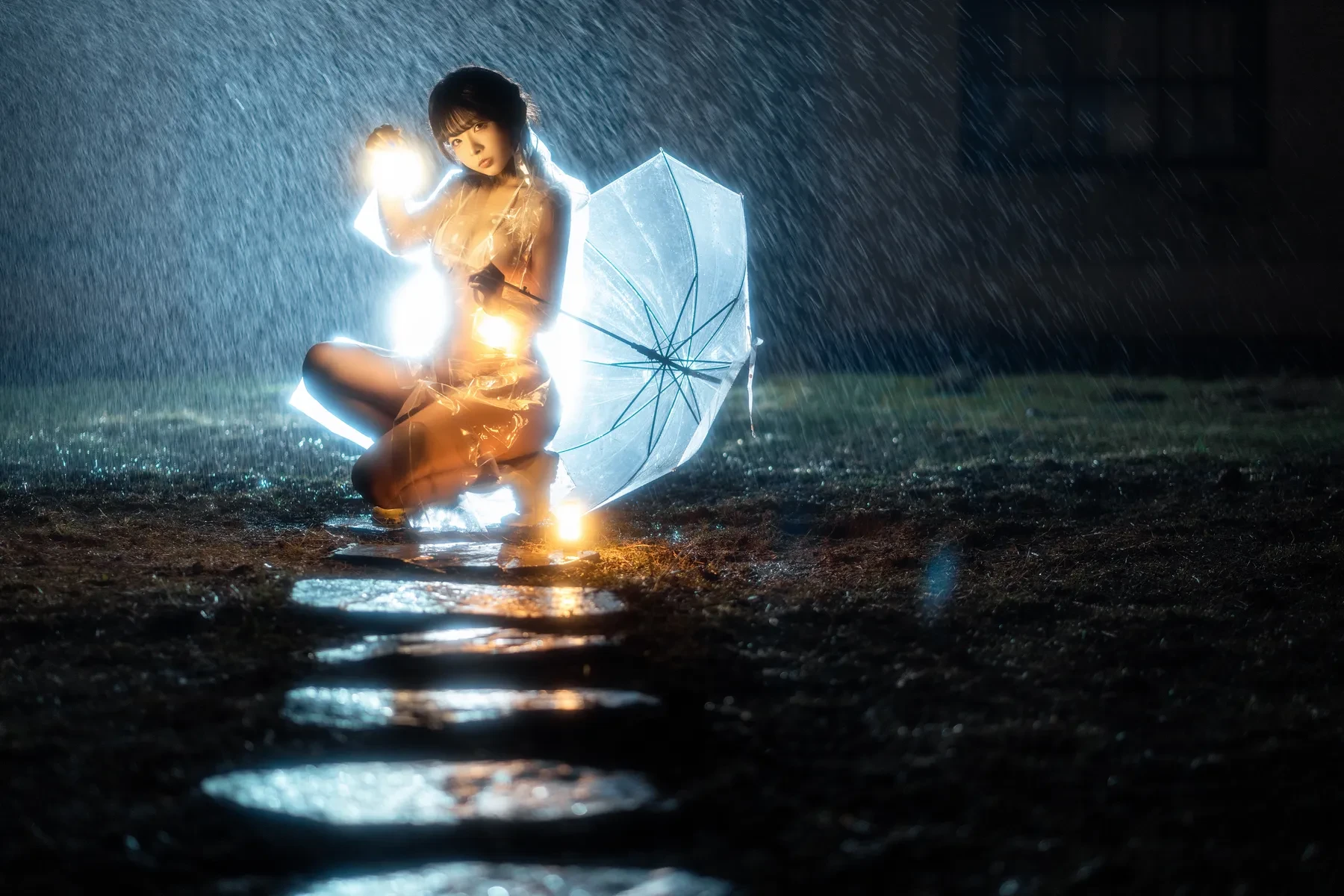 yuuhui玉汇 – 雨夜独舞 Cosplay-第32张