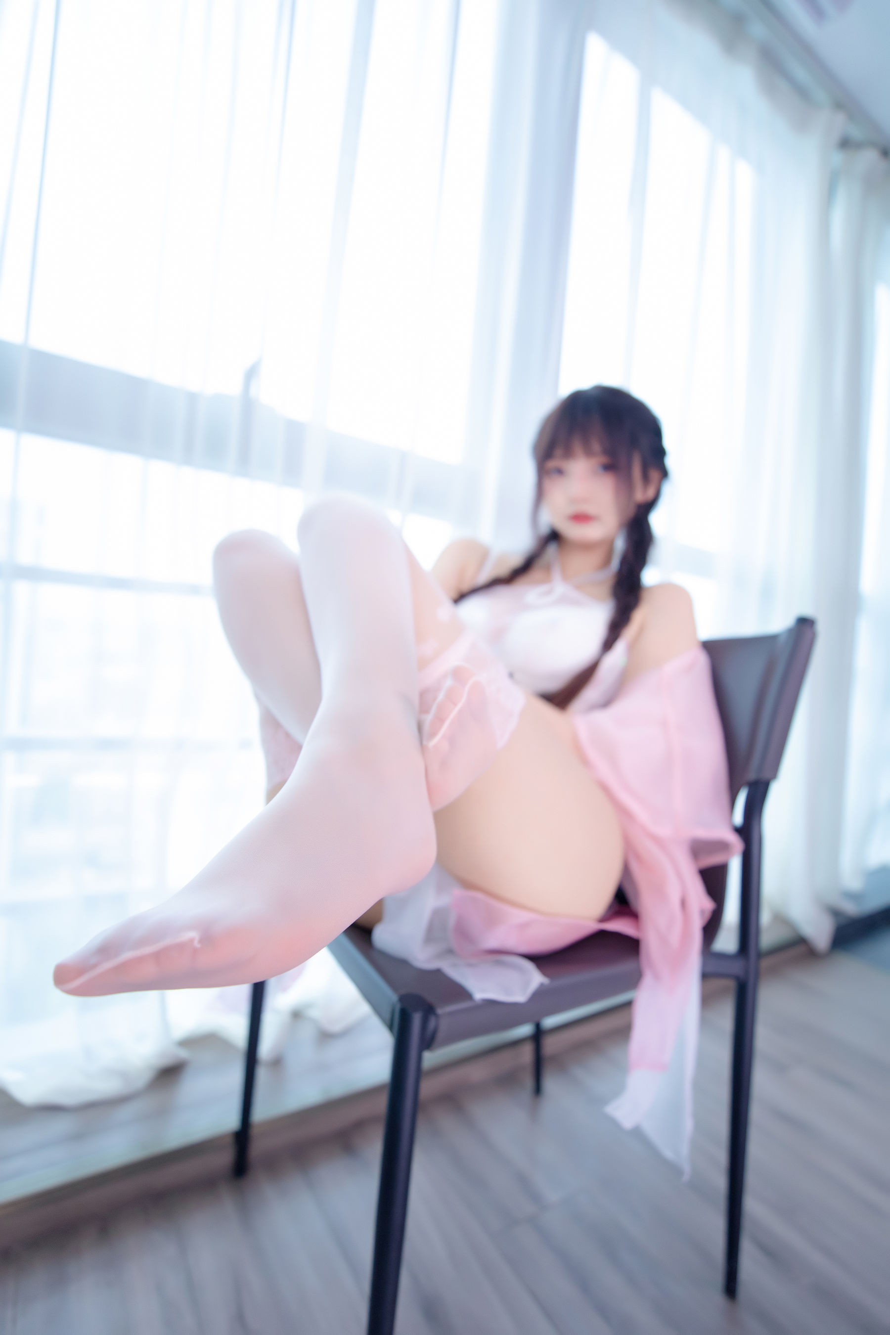 萝莉神楽板真冬 之桃花潭水 Cosplay-第2张