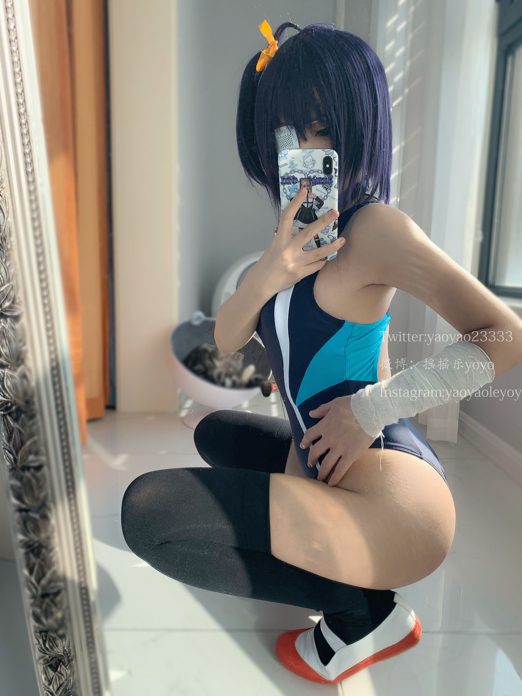 萌妹子Coser摇摇乐yoyo 六花 Cosplay-第27张