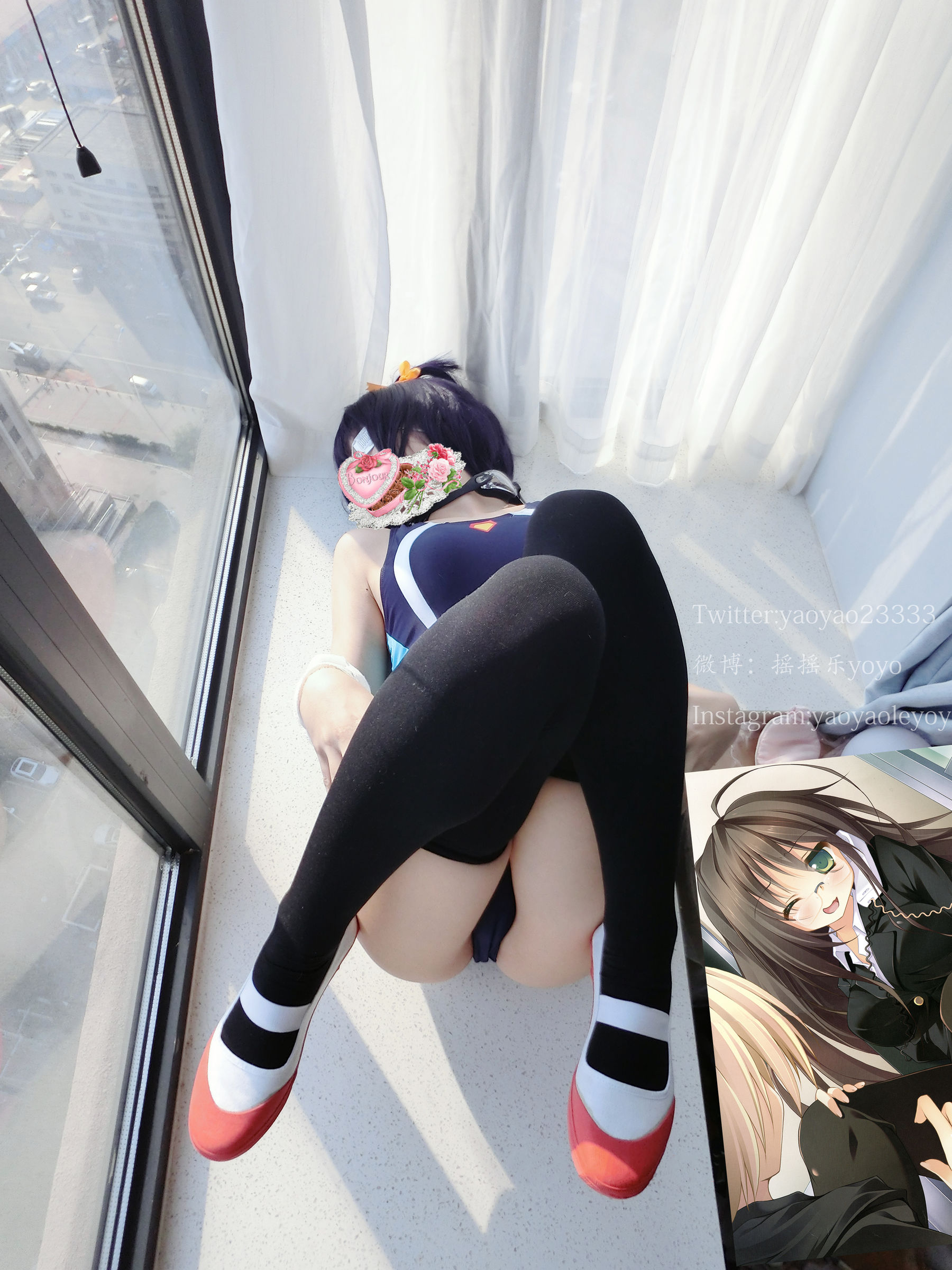萌妹子Coser摇摇乐yoyo 六花 Cosplay-第2张