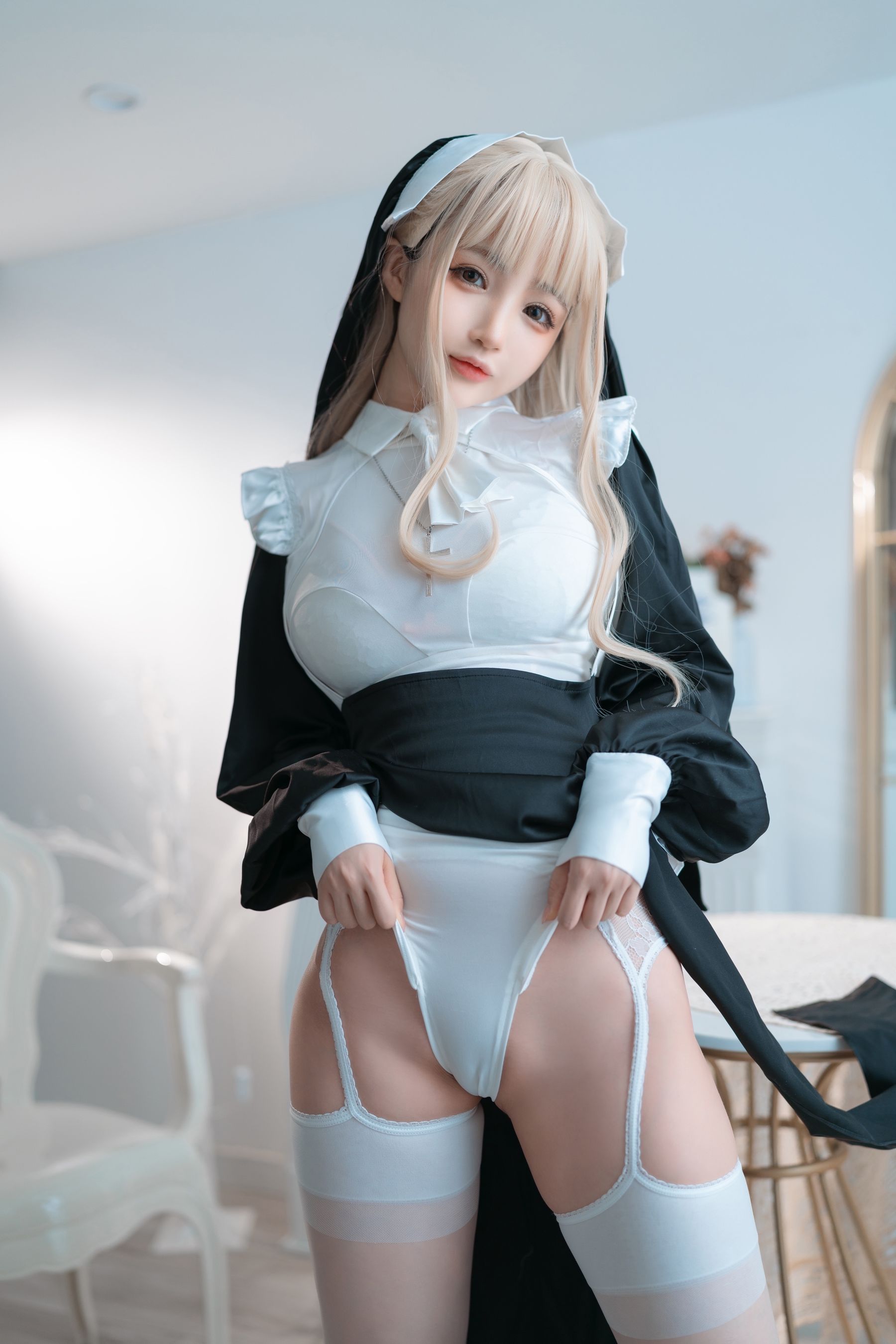桜井宁宁 – 修女 Cosplay-第5张