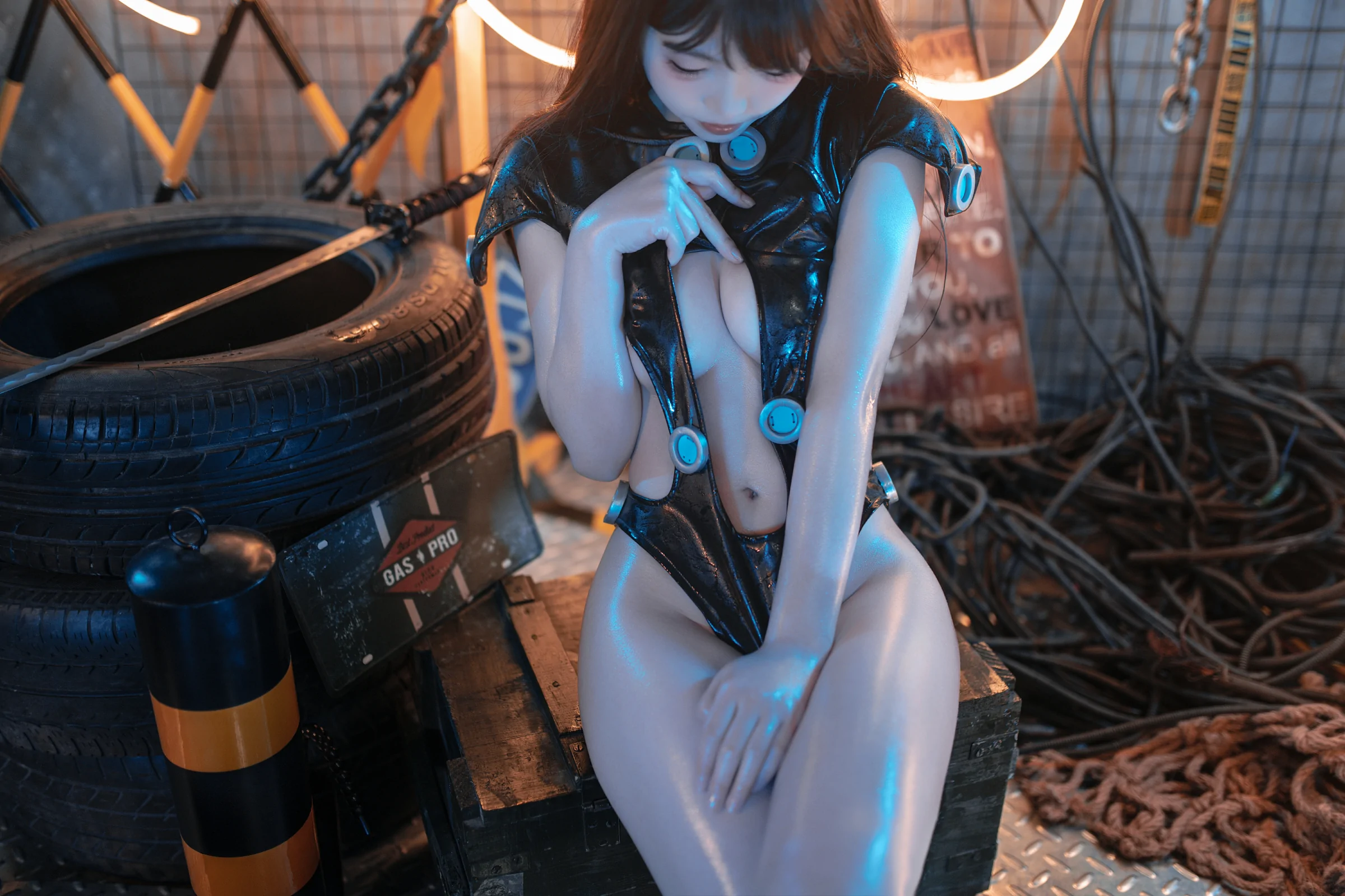 Bangni邦尼 – 杀戮都市 下平玲花 Cosplay-第21张