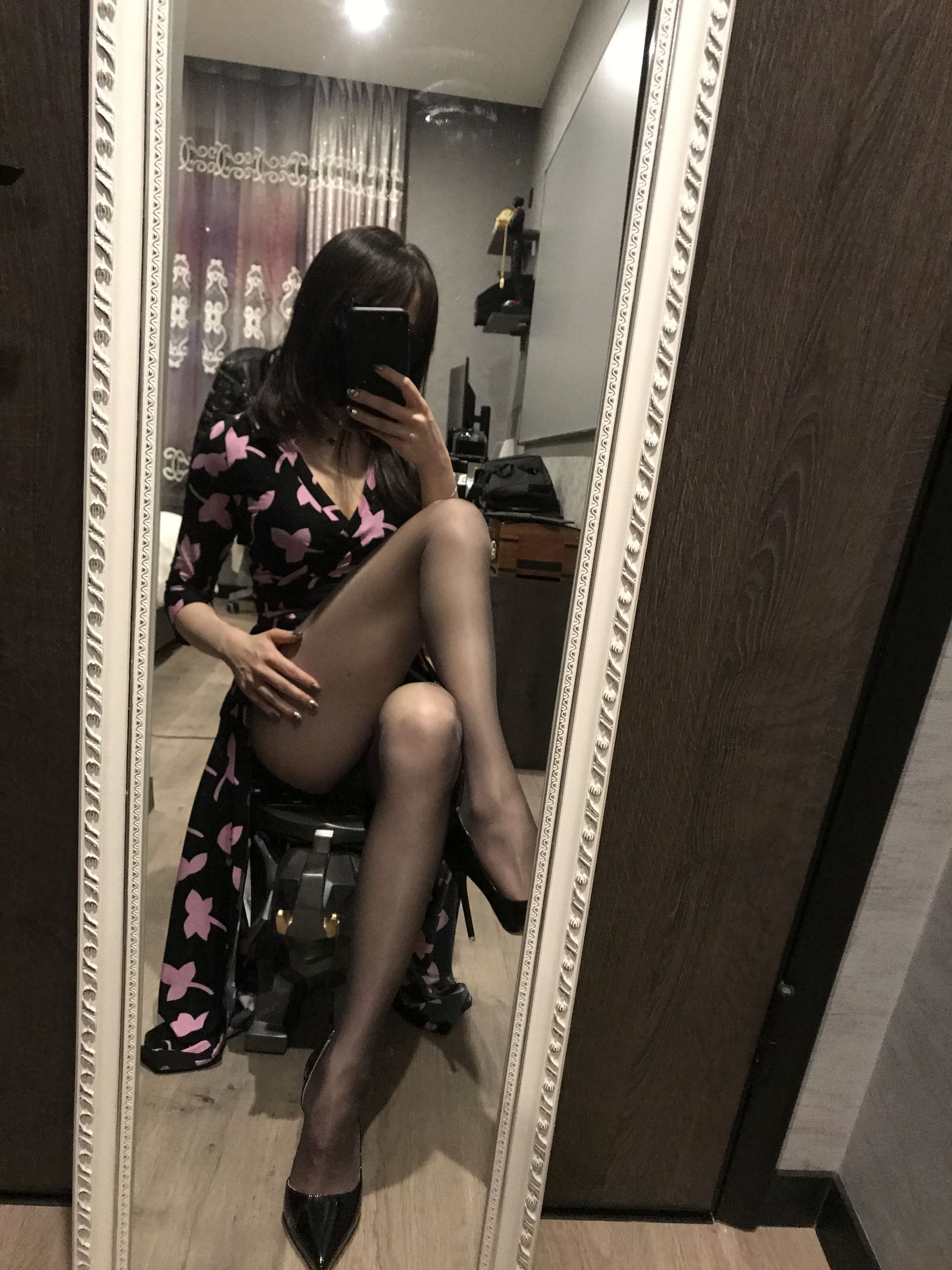 丝足博主麋鹿_Monroe 2020.03.23 包臀黑丝 Cosplay-第9张