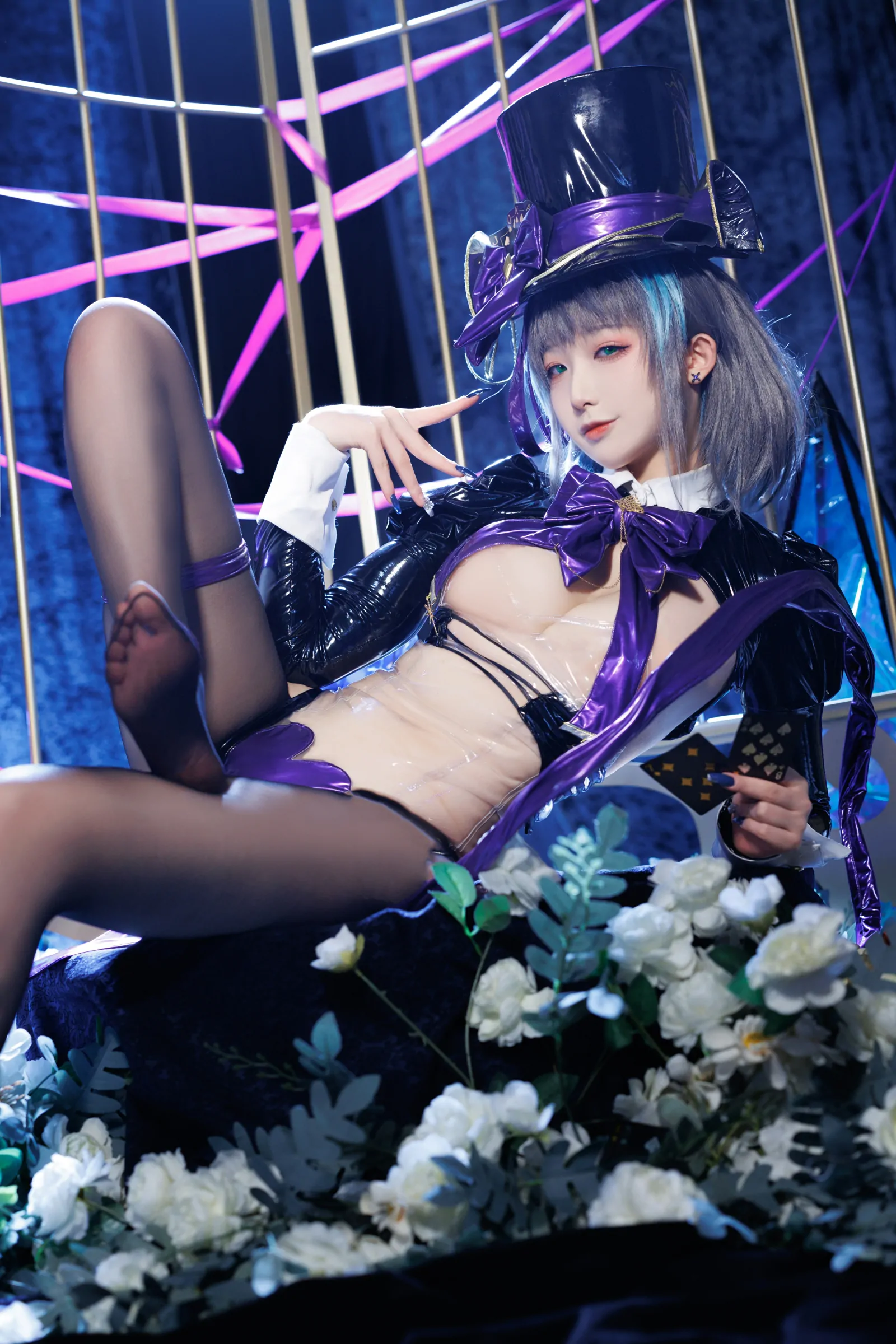 封疆疆v  柴郡魔术师 绚烂夜梦[50P] Cosplay-第16张
