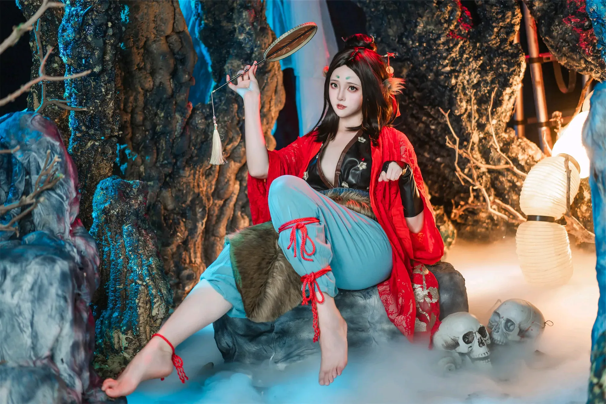 Natsuko夏夏子 – 黑神话悟空 萍萍 Cosplay-第29张
