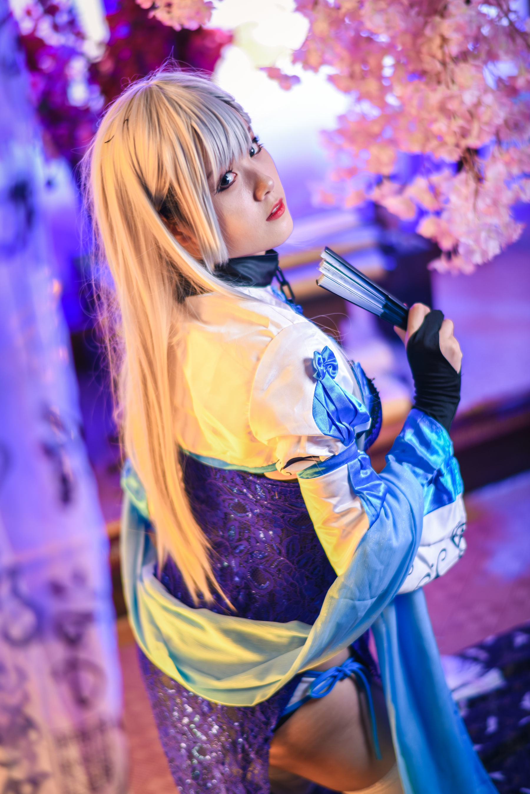 Coser小姐姐Akisoso秋楚楚 贝法 不知火 Cosplay-第7张