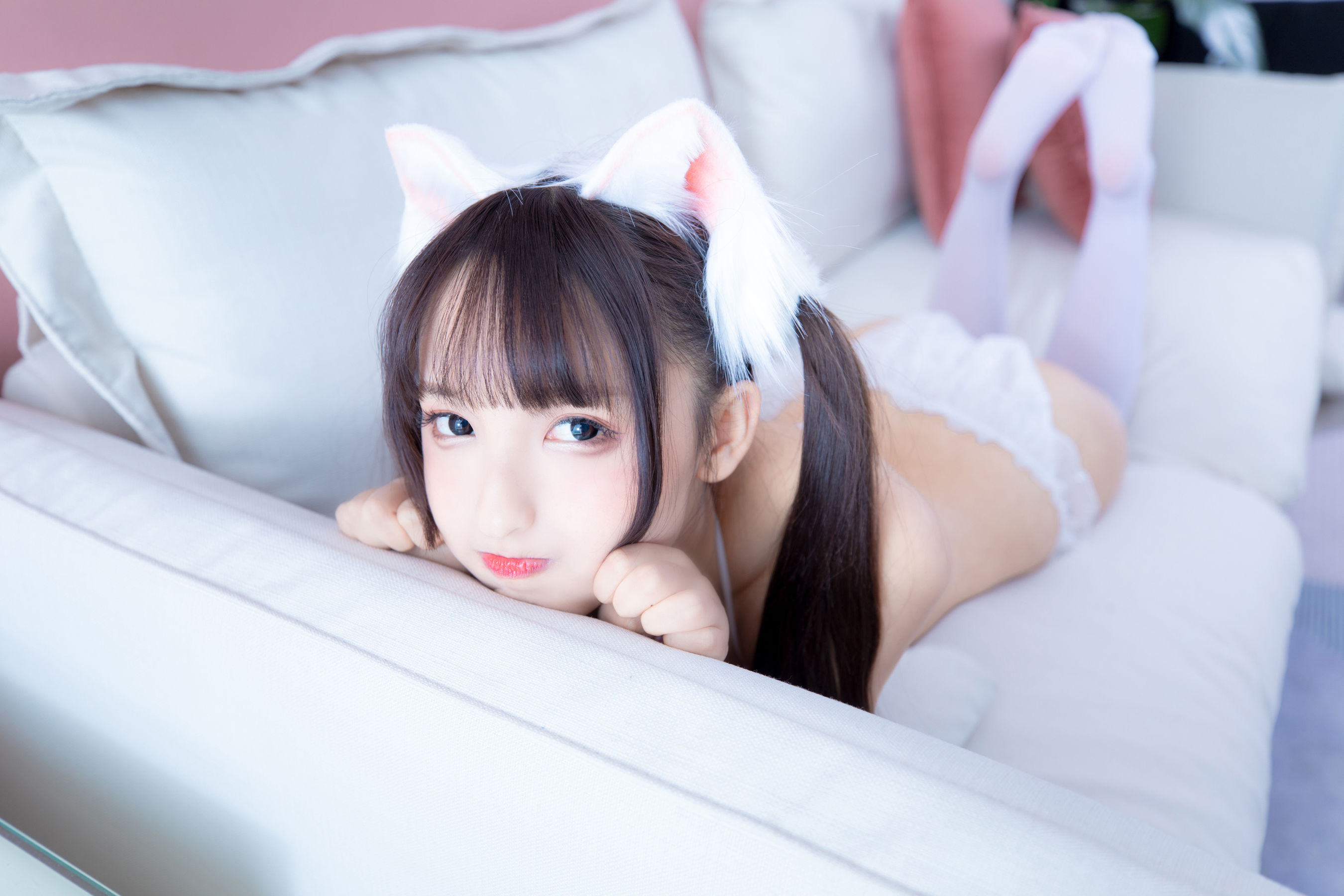萝莉神楽板真冬 ねこタイム Cosplay-第6张